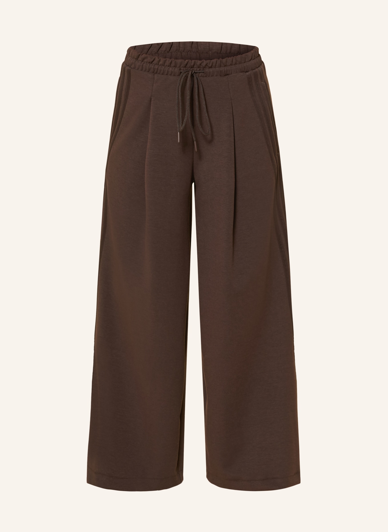 adidas Originals Sweatpants WIDE LEG: DUNKELBRAUN