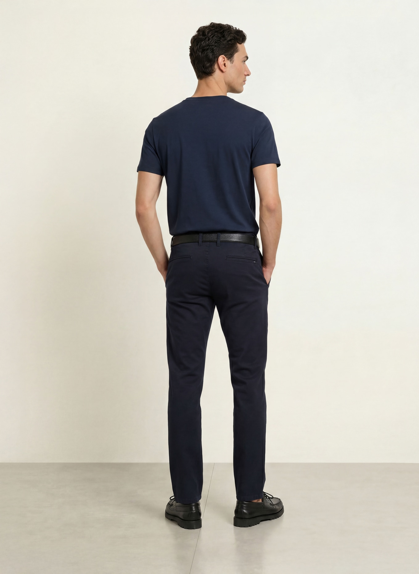HACKETT LONDON T-shirt: GRANATOWY
