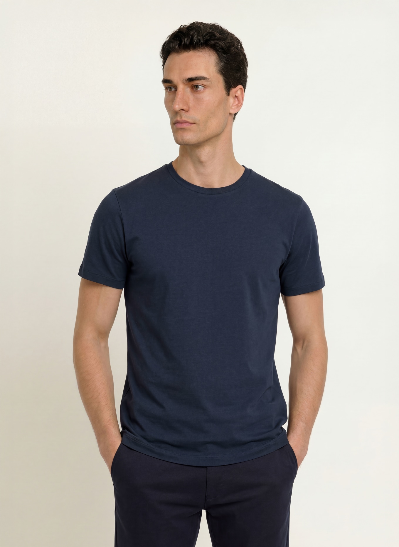 HACKETT LONDON T-shirt: GRANATOWY