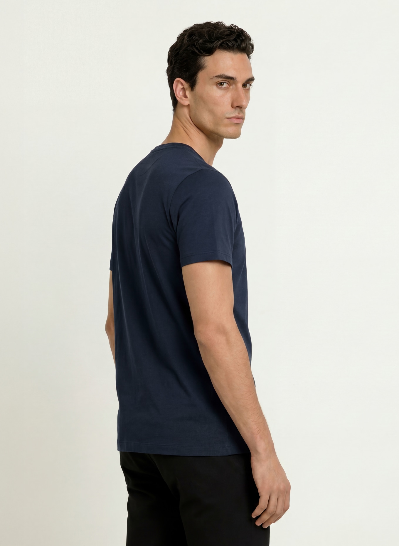 HACKETT LONDON T-shirt: GRANATOWY