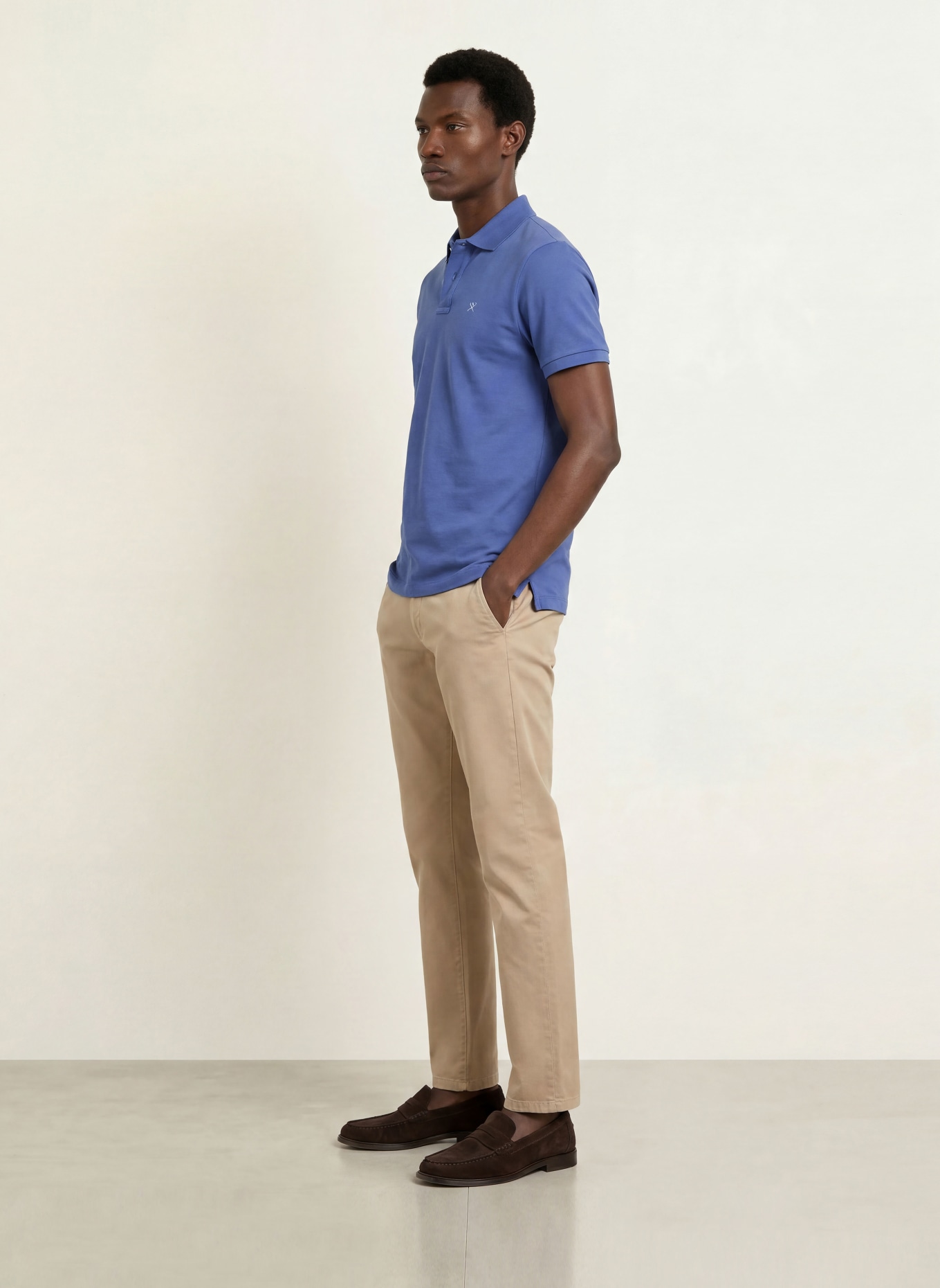 HACKETT LONDON Koszulka polo Piqué, krój slim fit: JASNONIEBIESKI
