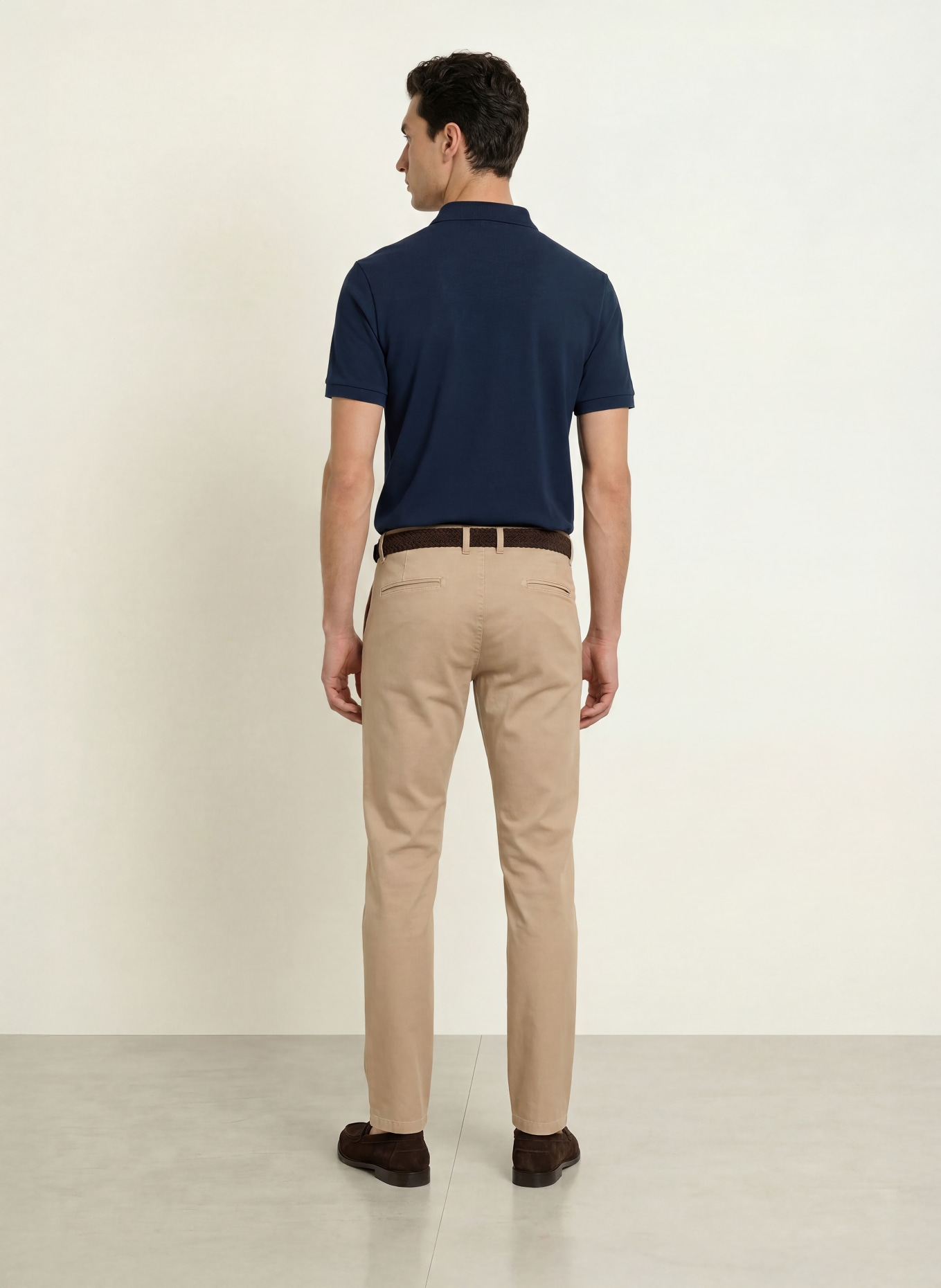 HACKETT LONDON Koszulka polo Piqué, krój slim fit: GRANATOWY