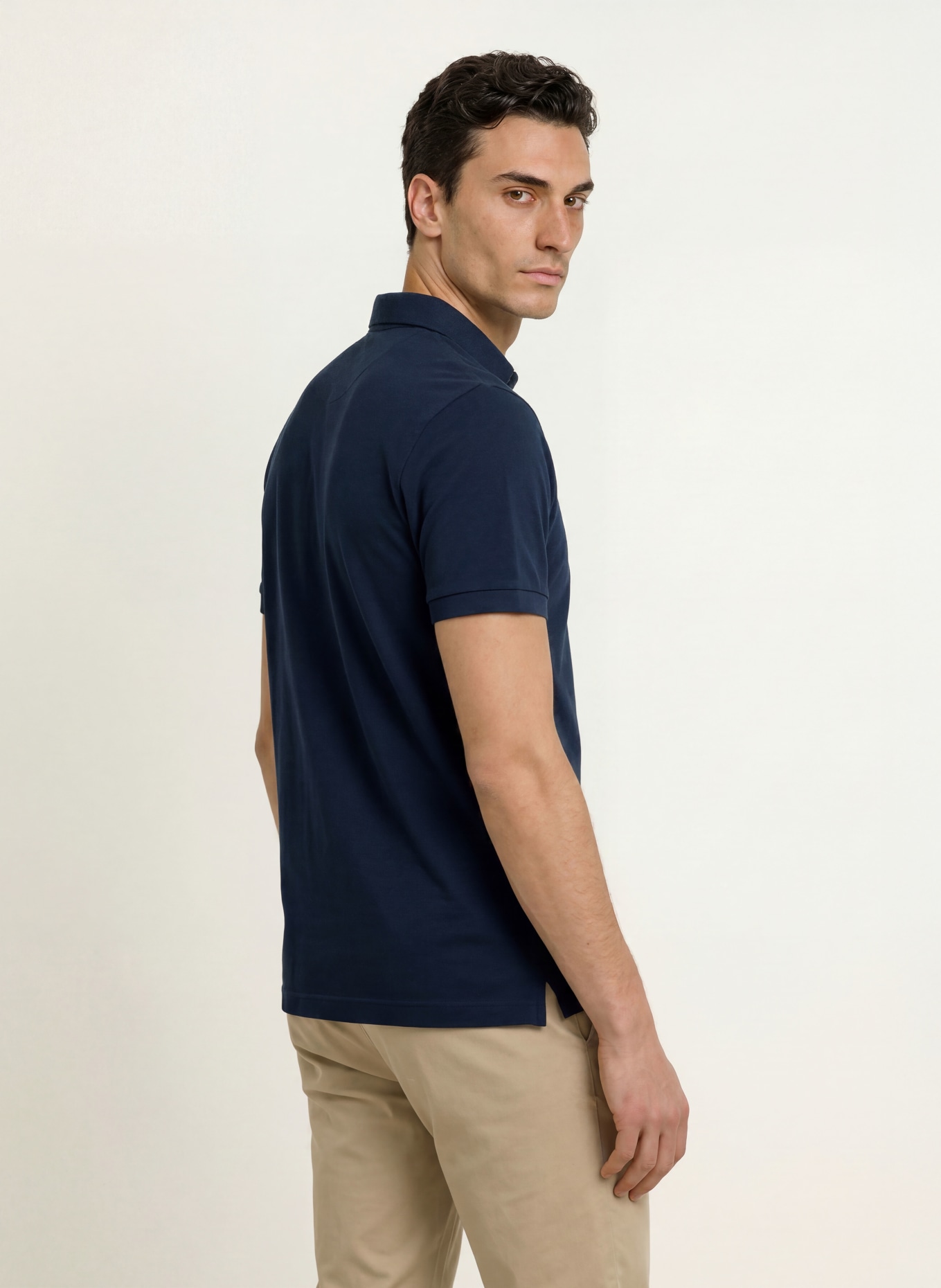 HACKETT LONDON Koszulka polo Piqué, krój slim fit: GRANATOWY