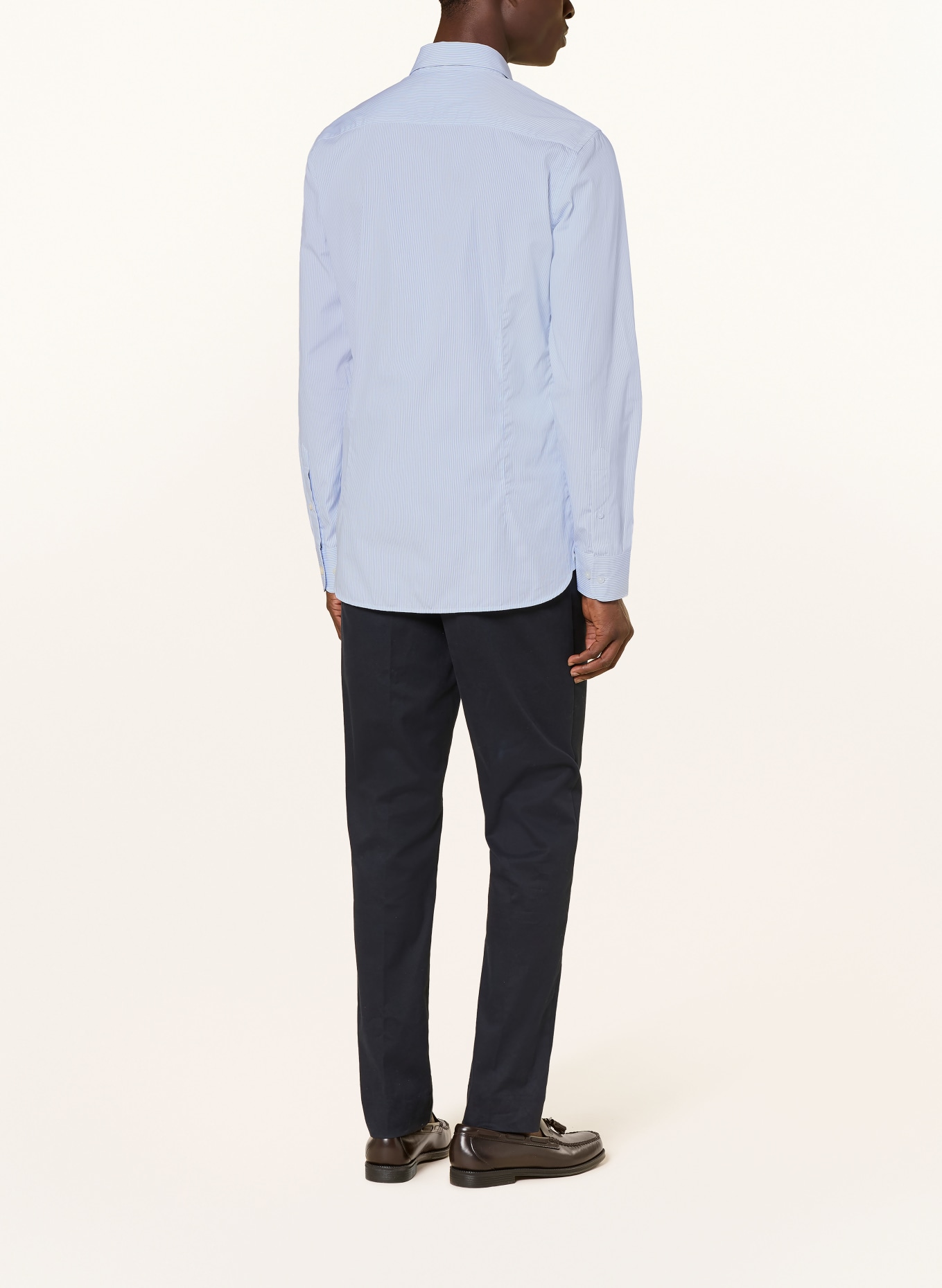 HACKETT LONDON Koszula o kroju Tailored Fit: JASNONIEBIESKI / GRANATOWY / NIEBIESKI
