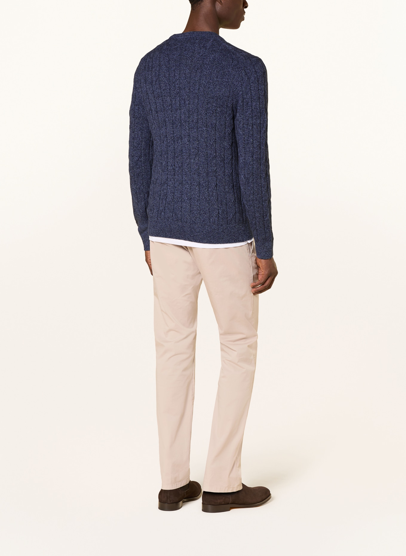 HACKETT LONDON Svetry: ČERNOŠEDÁ