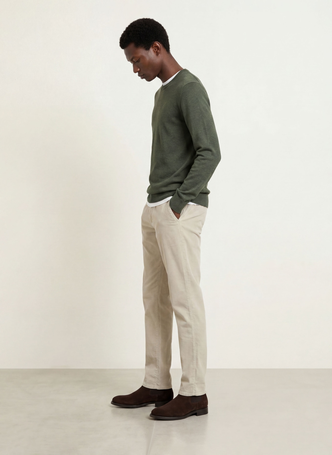 HACKETT LONDON Sweter: CIEMNOZIELONY