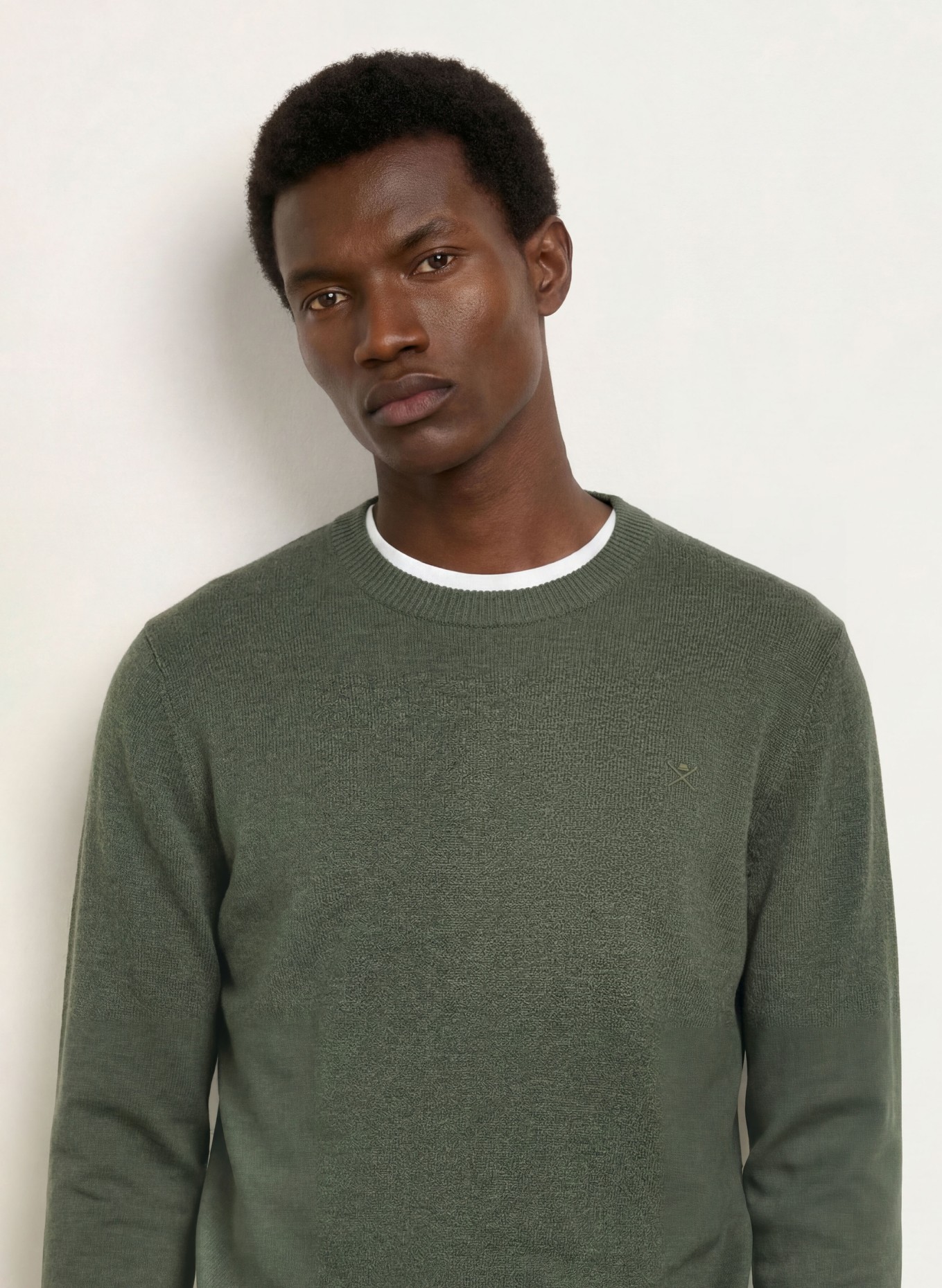 HACKETT LONDON Sweter: CIEMNOZIELONY
