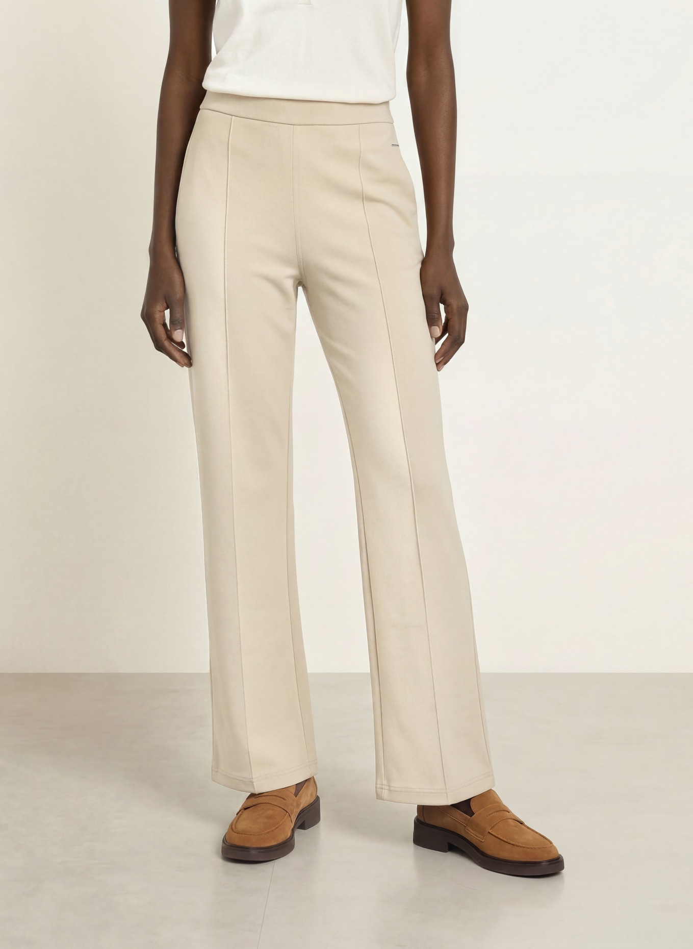 Calvin Klein Jersey pants: ECRU
