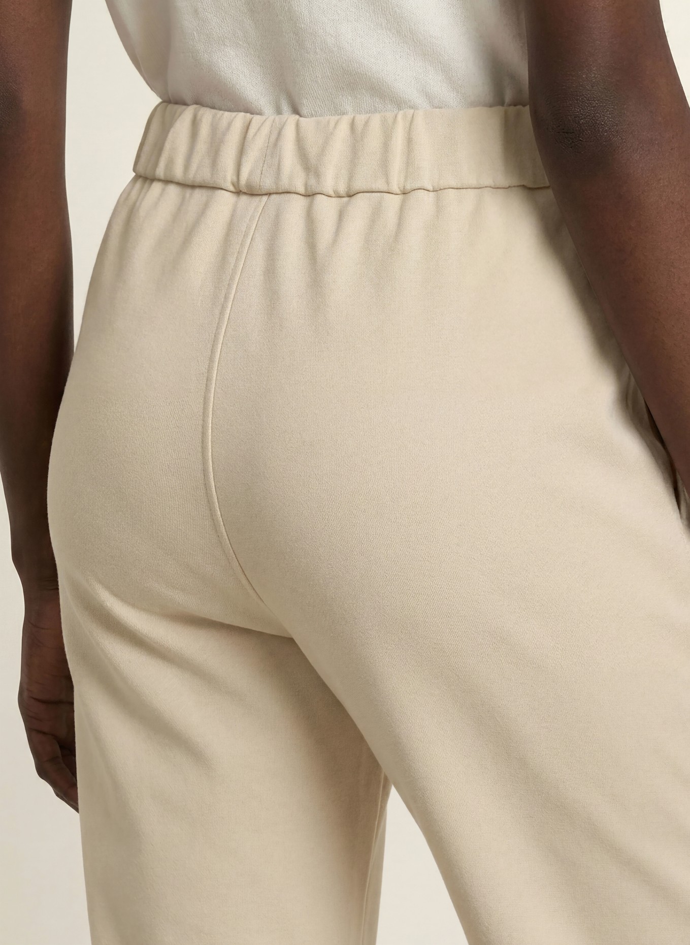 Calvin Klein Jersey pants: ECRU