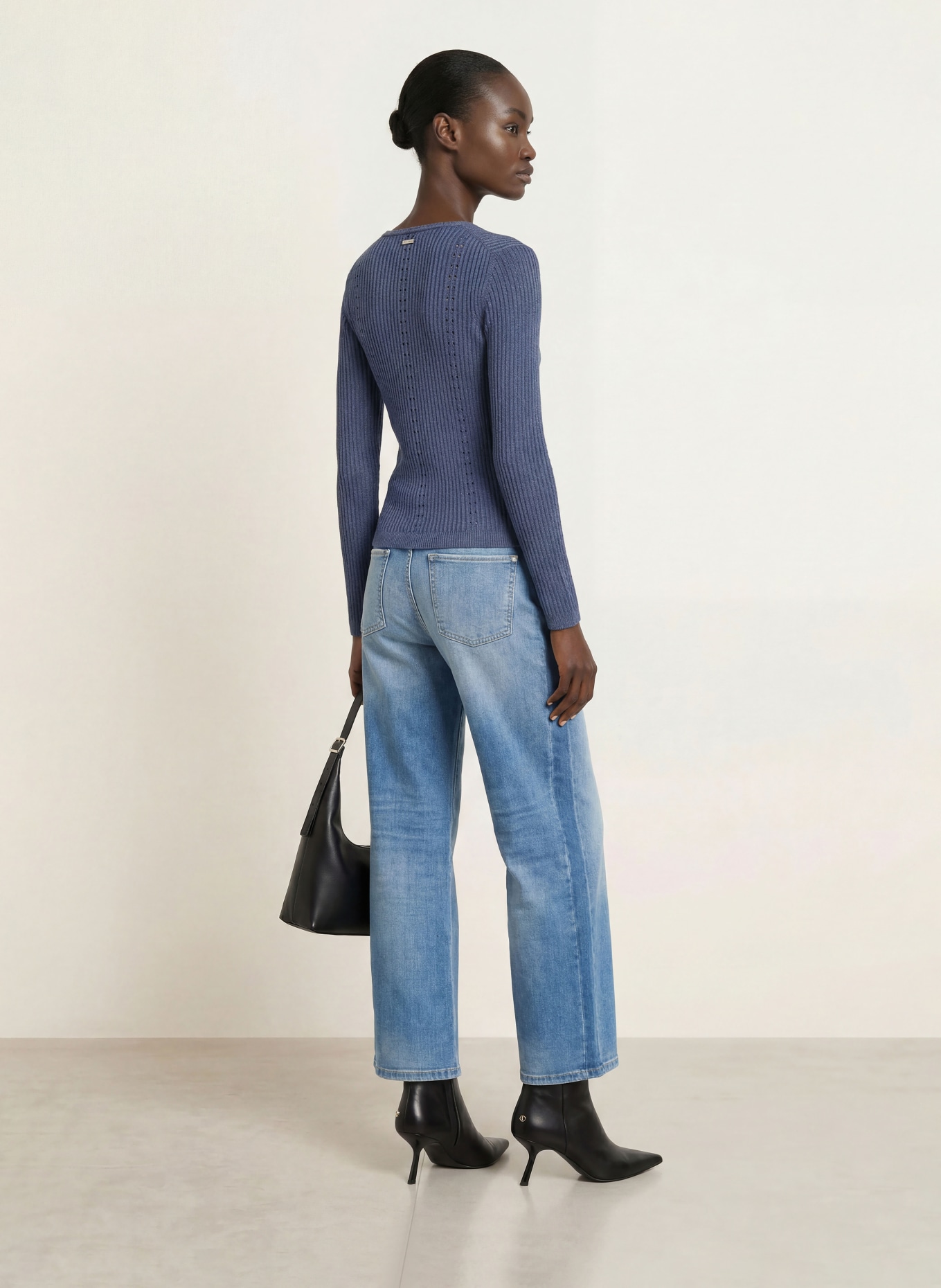 Calvin Klein Gebreid vest: BLAUW