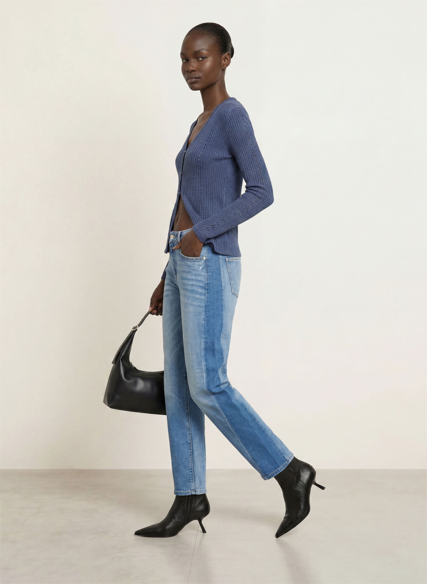 Calvin Klein Gebreid vest: BLAUW