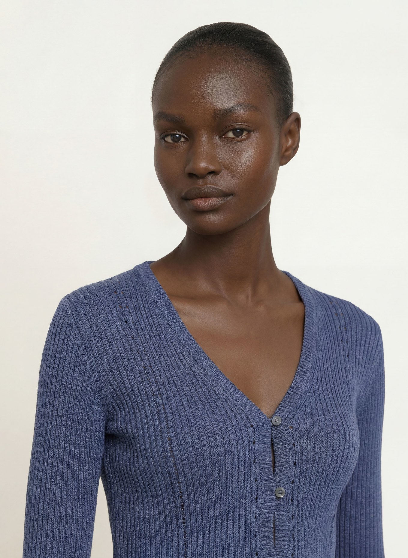 Calvin Klein Gebreid vest: BLAUW