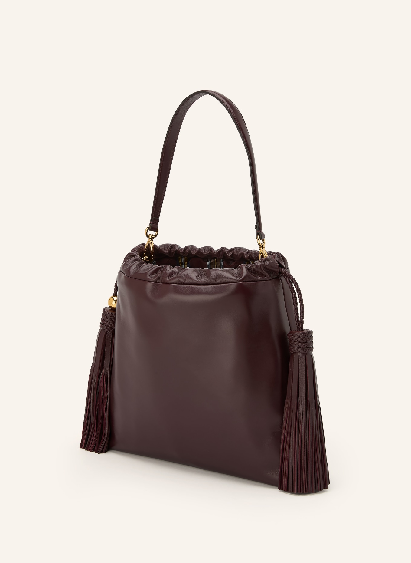 ETRO Beuteltasche MEDIUM: DUNKELBRAUN