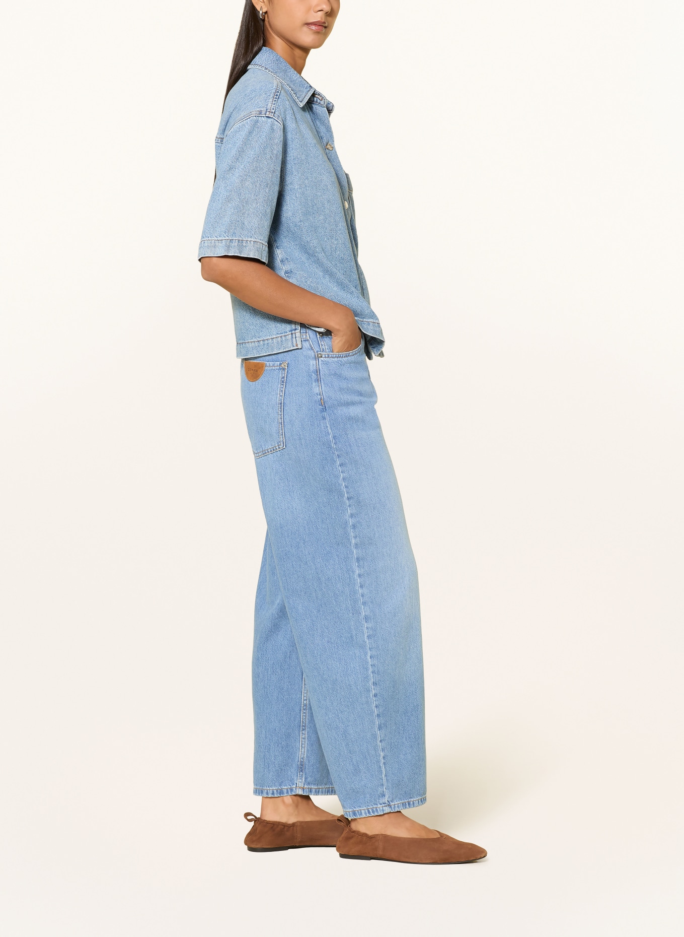 comma Barrel jeans LIZ BARREL ORIGINAL: 55Z2 BLUE