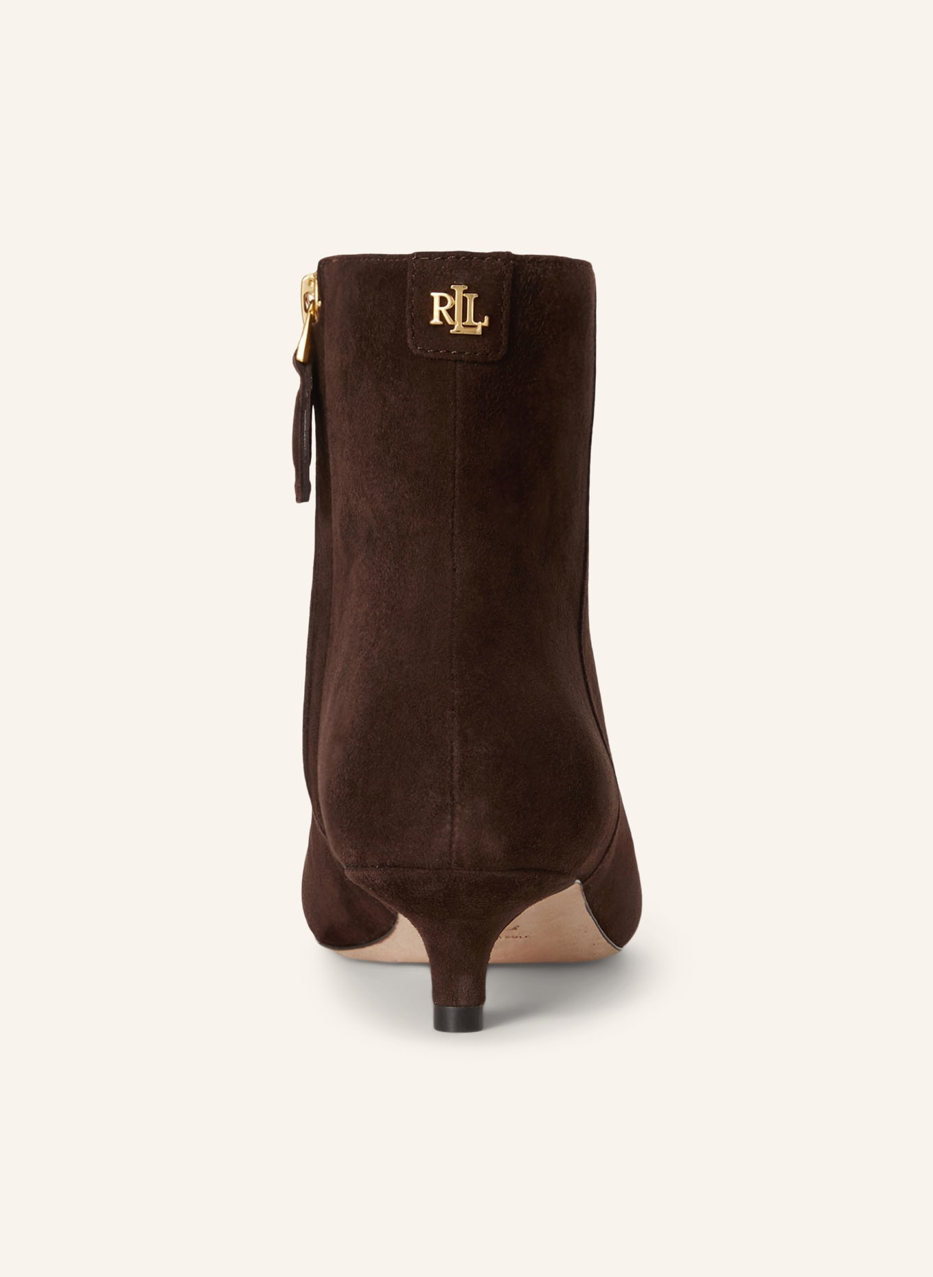 LAUREN RALPH LAUREN Stiefeletten: DUNKELBRAUN