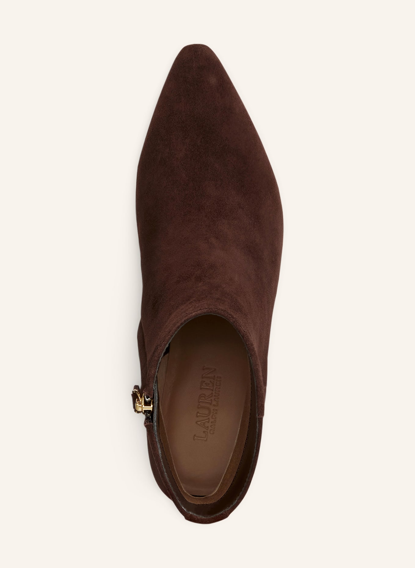 LAUREN RALPH LAUREN Stiefeletten: DUNKELBRAUN