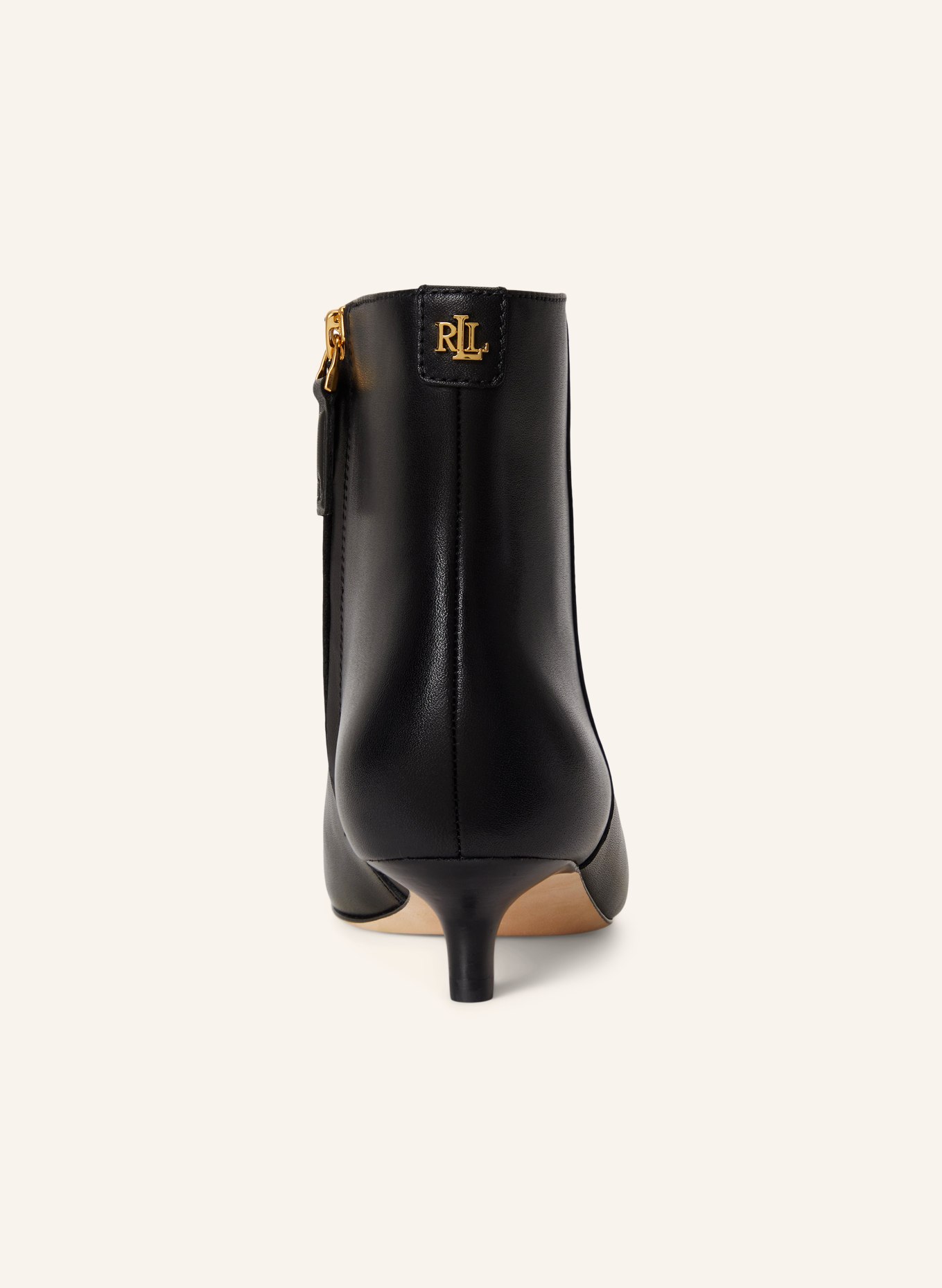 LAUREN RALPH LAUREN Stiefeletten: SCHWARZ / GOLD