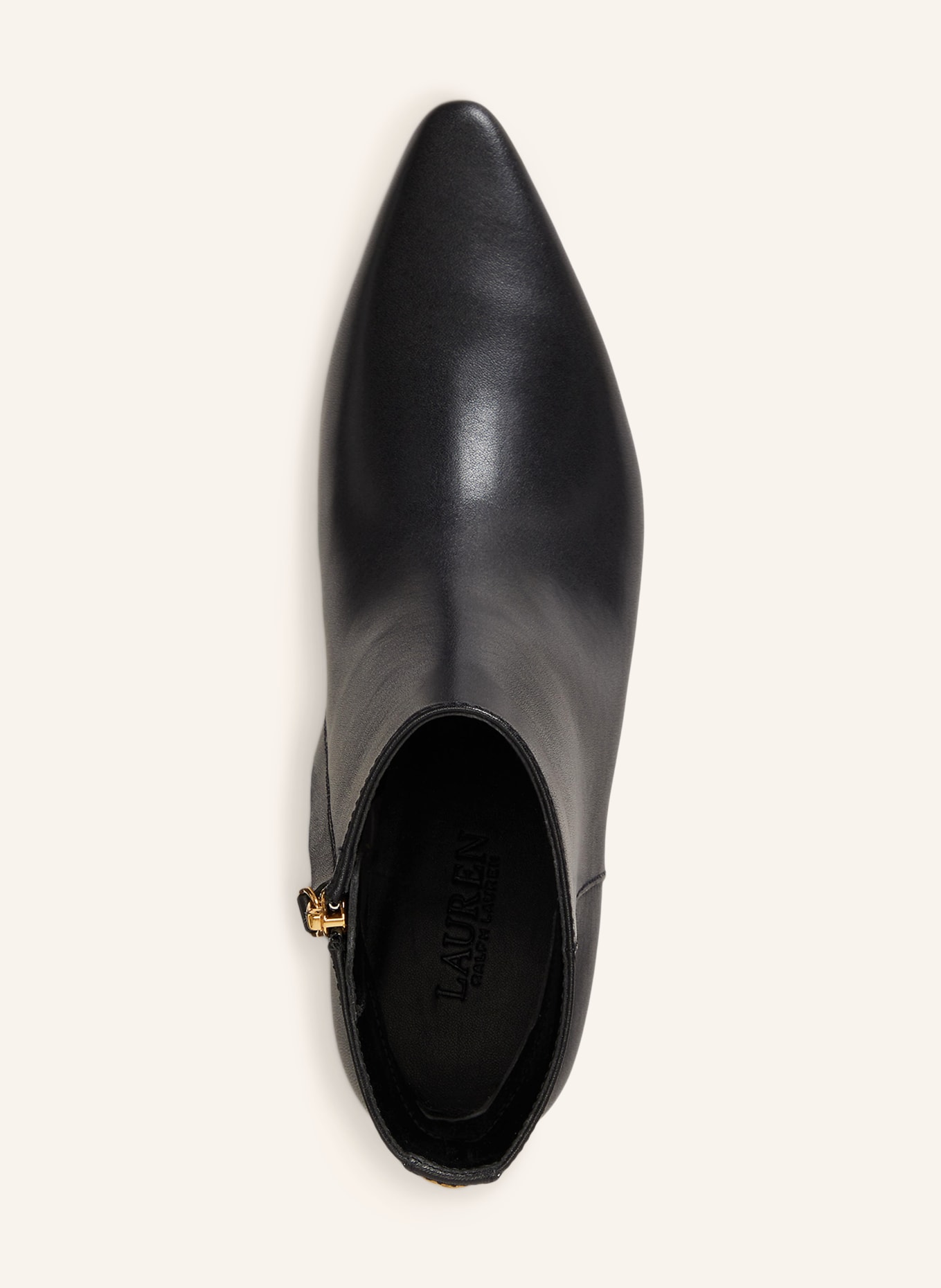 LAUREN RALPH LAUREN Stiefeletten: SCHWARZ / GOLD