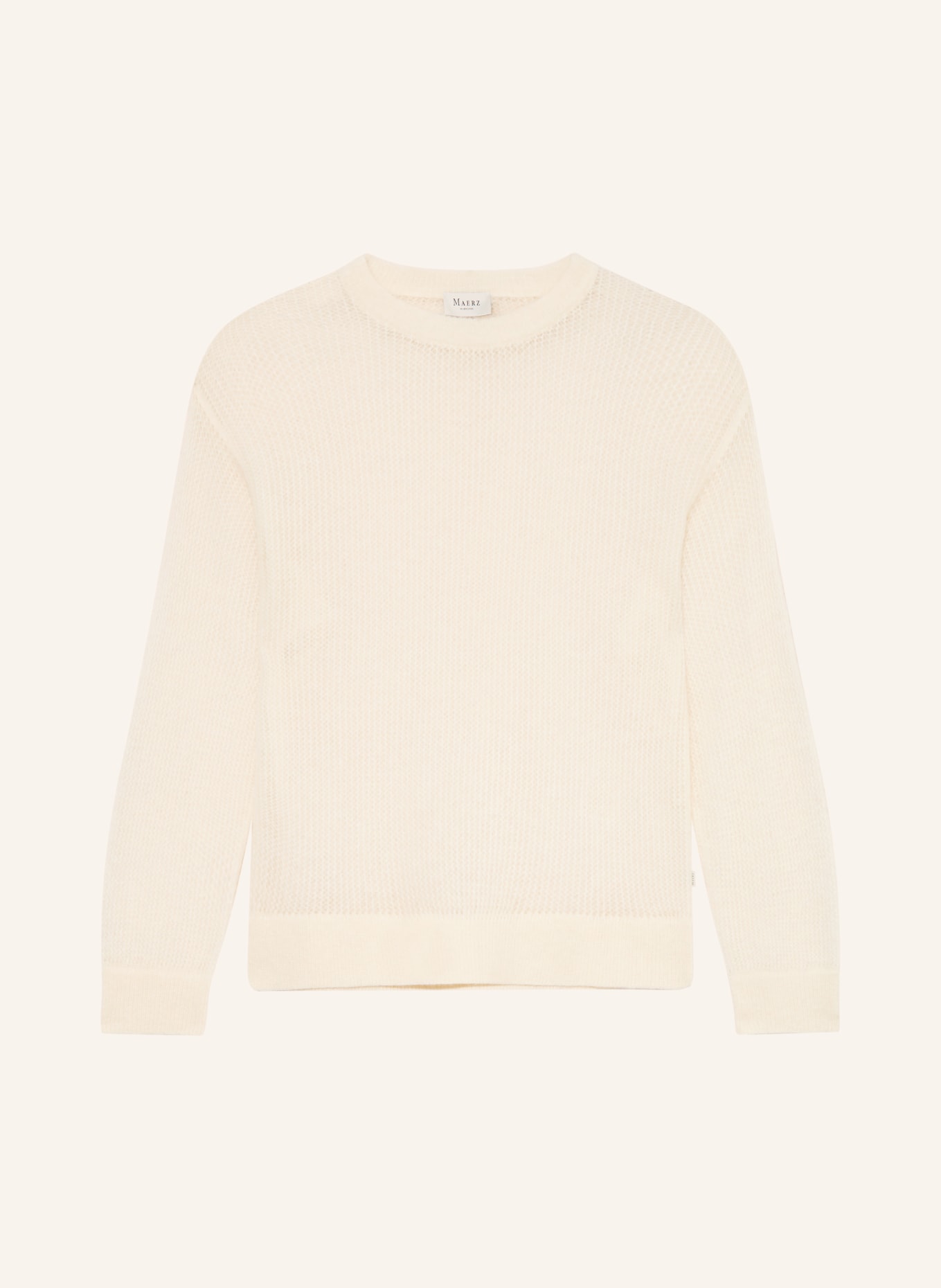 MAERZ MUENCHEN Pull en alpaga: CRÈME