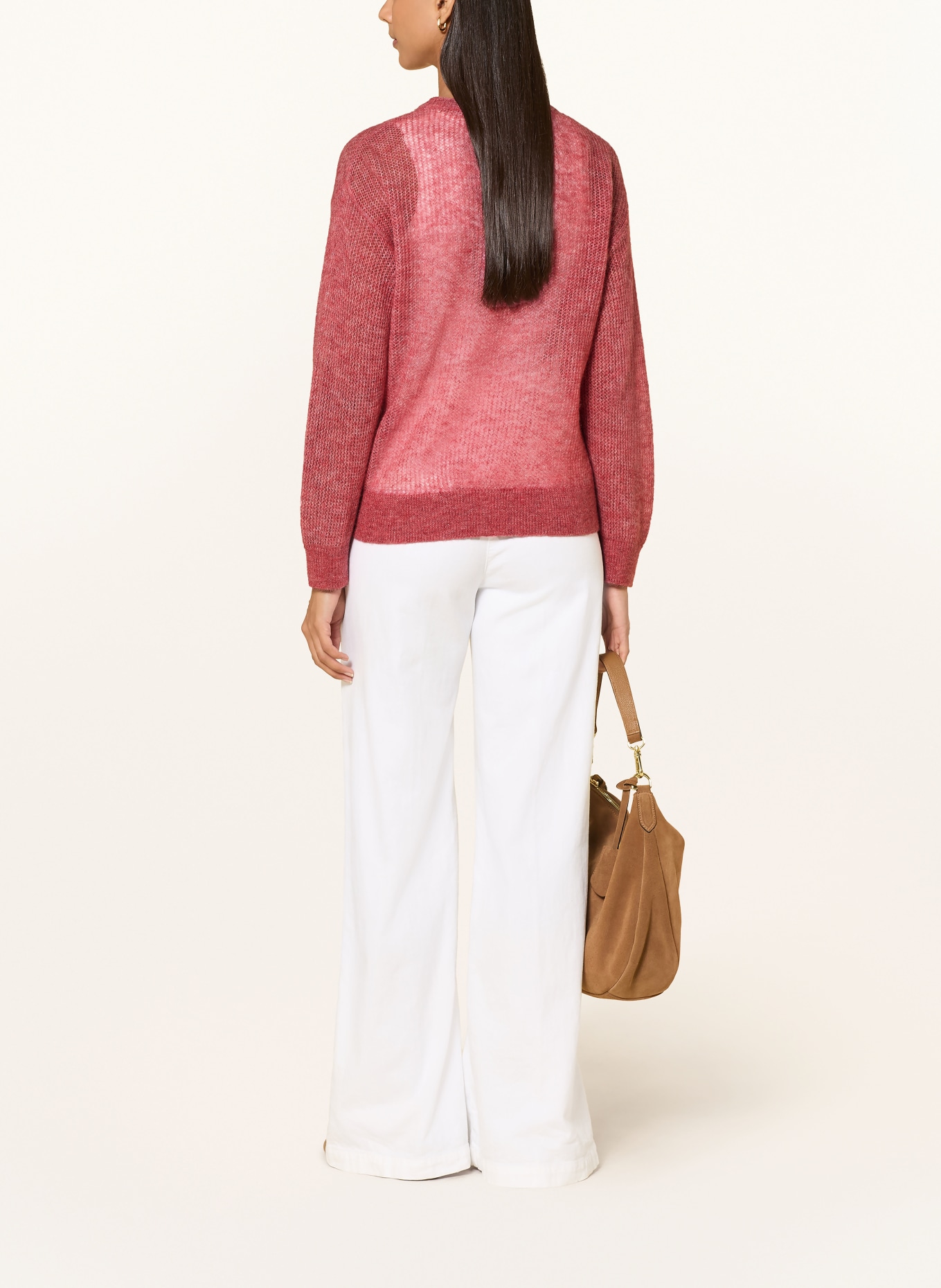MAERZ MUENCHEN Pull en alpaga: VIEUX ROSE