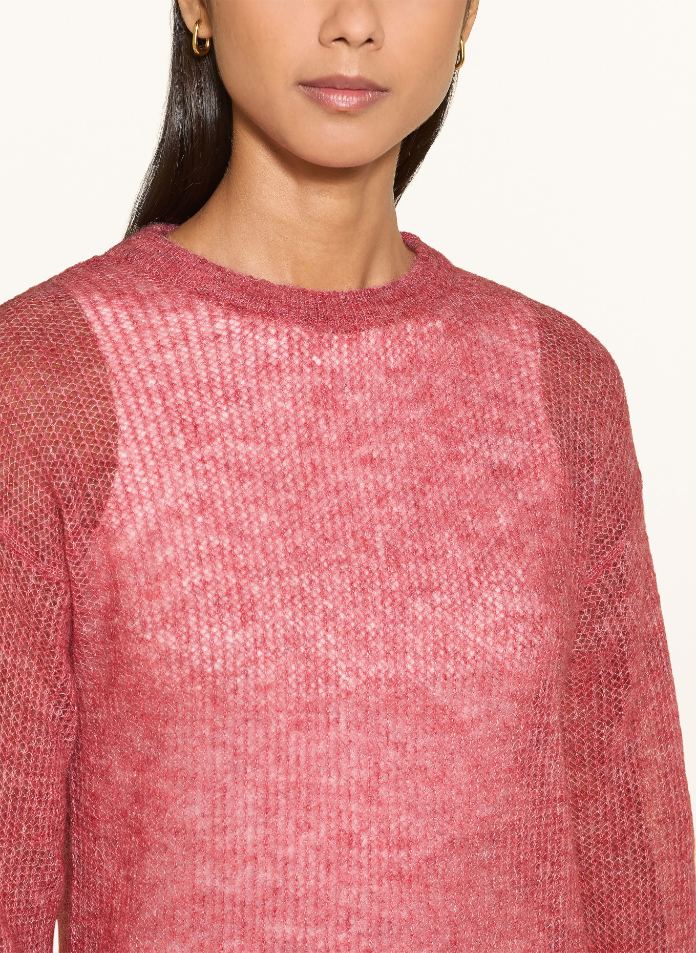 MAERZ MUENCHEN Pull en alpaga: VIEUX ROSE