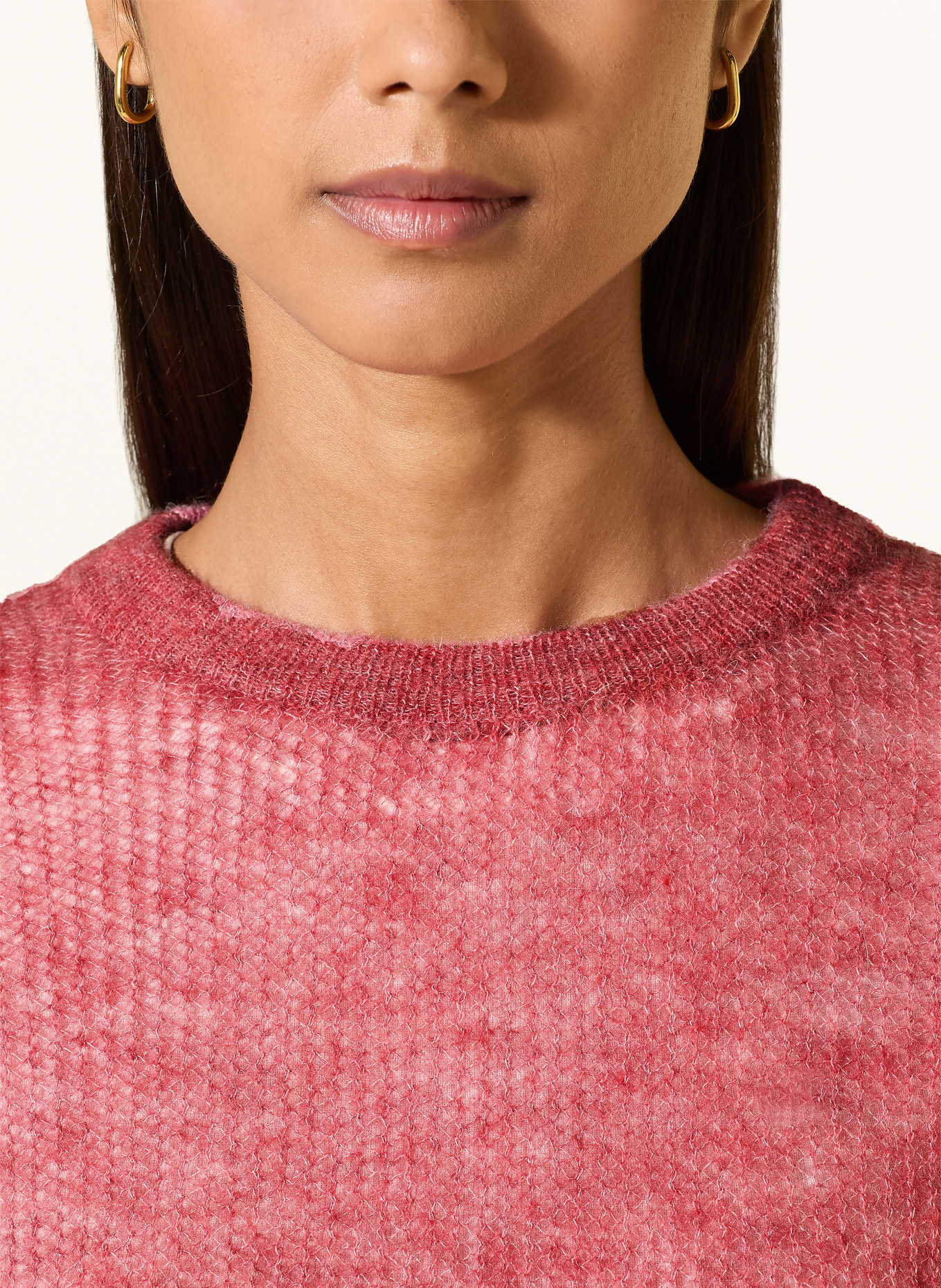 MAERZ MUENCHEN Pull en alpaga: VIEUX ROSE