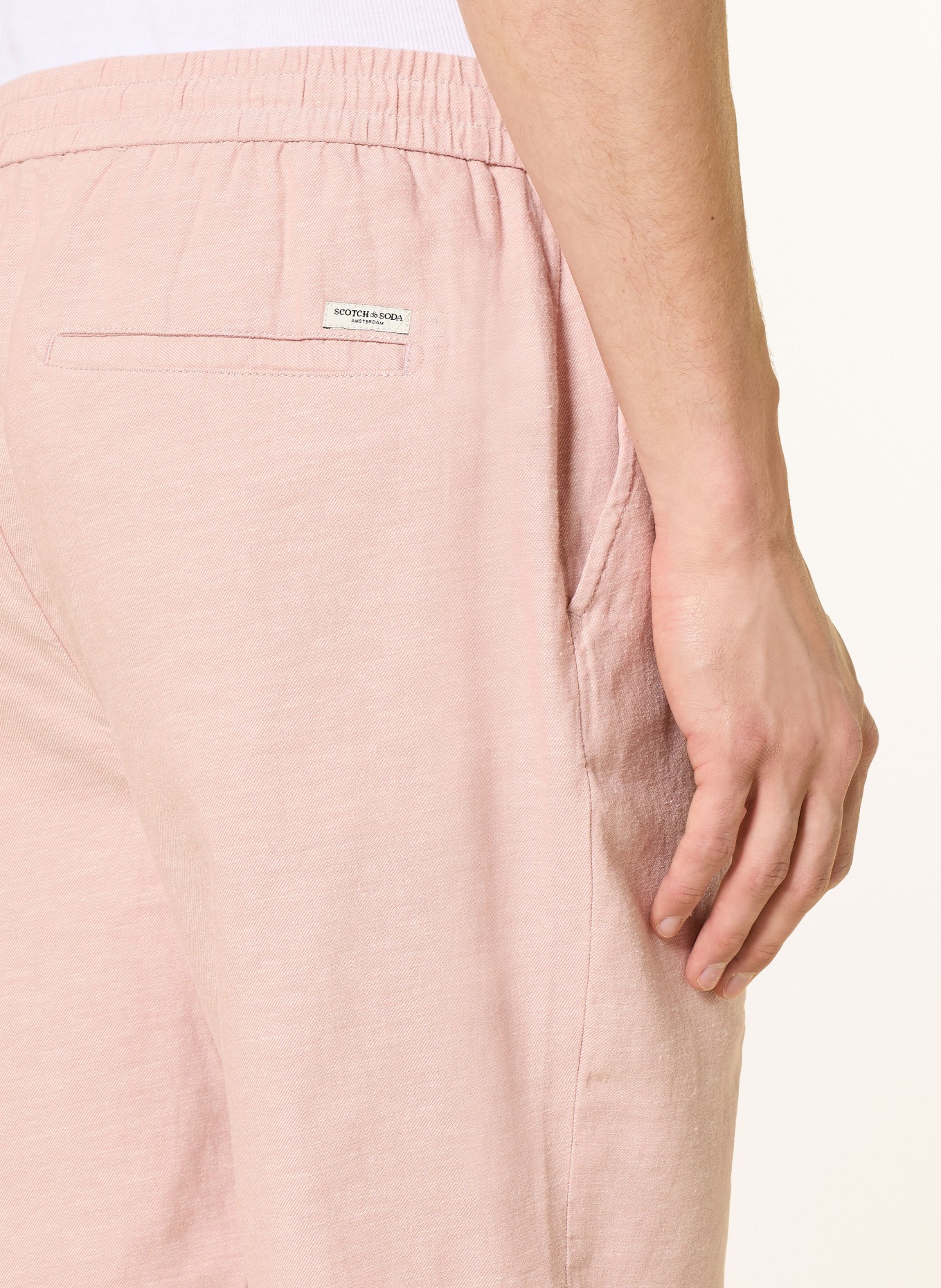 SCOTCH & SODA Shorts Regular Fit: ROSÉ