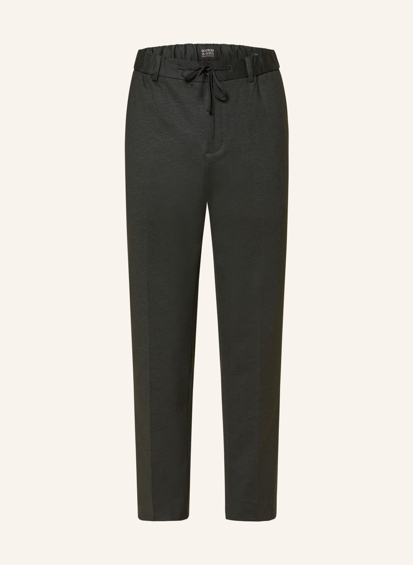 SCOTCH & SODA FINCH Slim Fit Chinos: BLACK