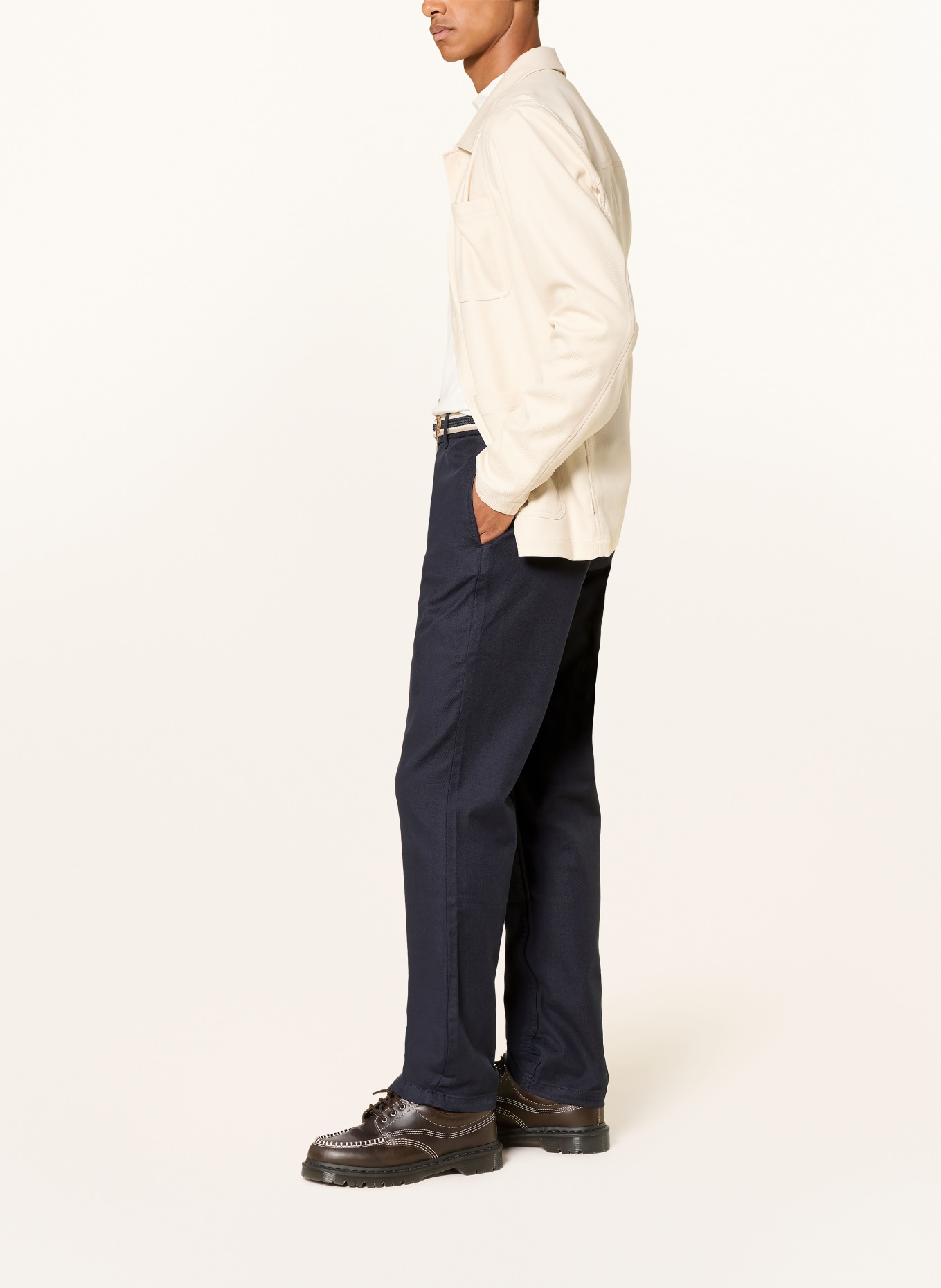 SCOTCH & SODA WARREN Extra Slim Fit Chinos: DARK BLUE / BEIGE / CREAM
