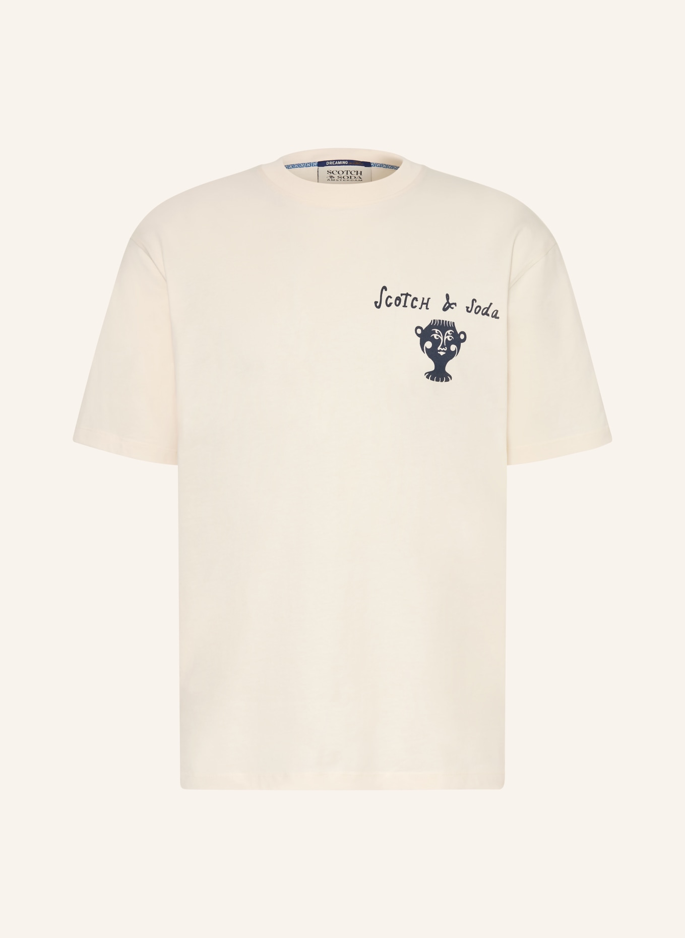 SCOTCH & SODA T-shirt: CREAM