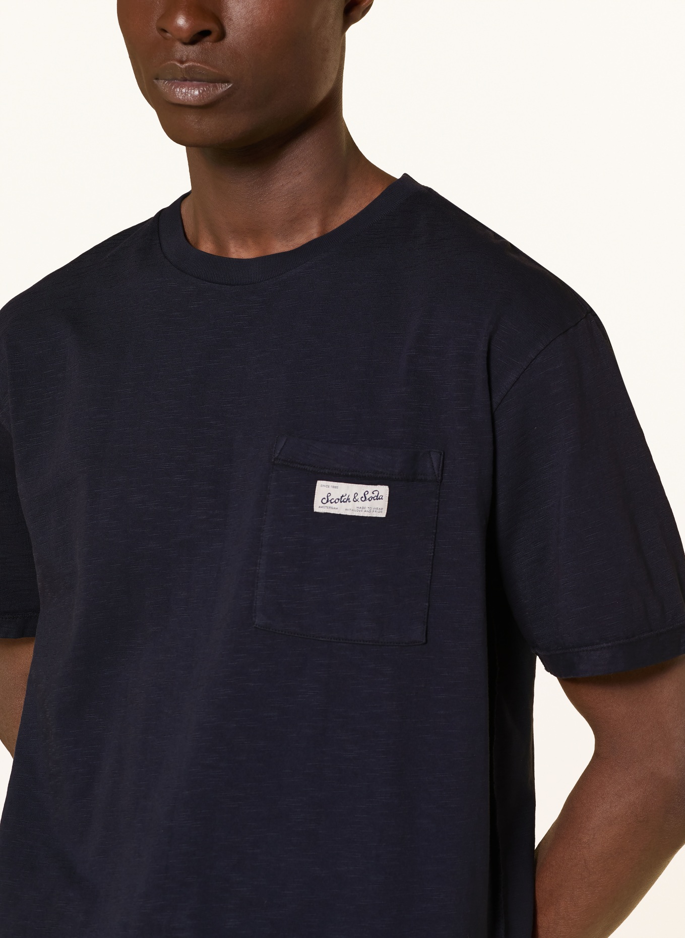SCOTCH & SODA T-shirt: DARK BLUE