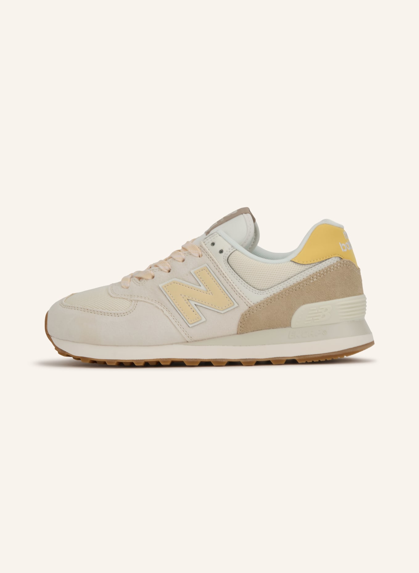 new balance Sneakersy 574: REŽNÁ / BÉŽOVÁ / TMAVĚ ŽLUTÁ