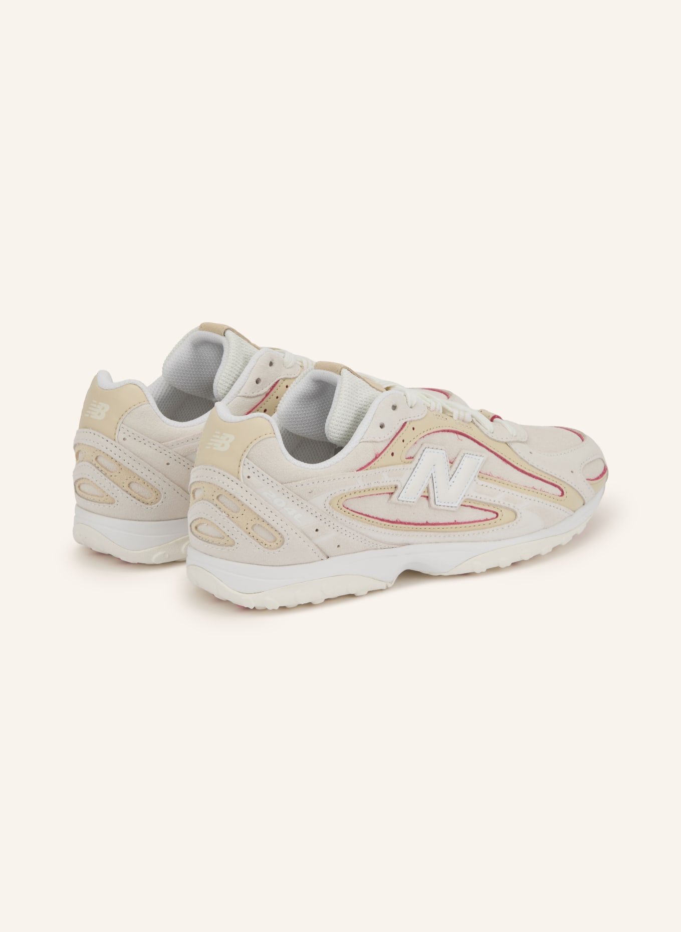 new balance Sneaker 204: CREME / BEIGE / ROT