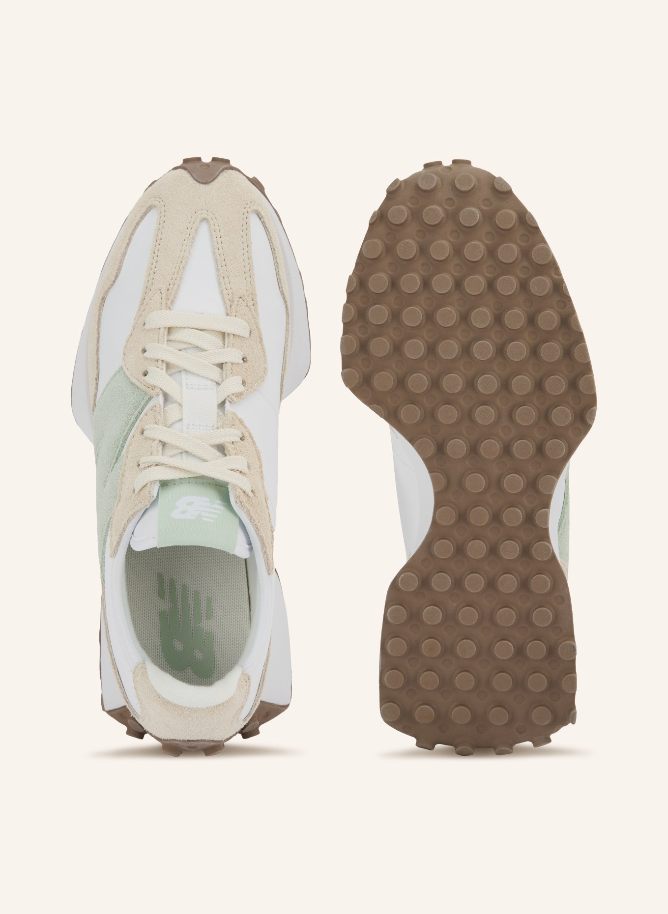 new balance Sneakersy 327: BÍLÁ / BÉŽOVÁ / MÁTOVÁ