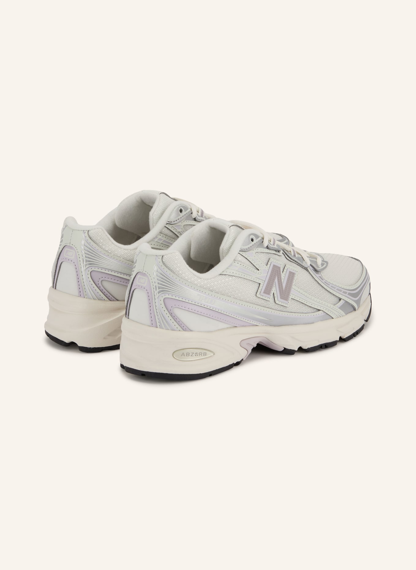 new balance Sneakersy 740: KRÉMOVÁ / STŘÍBRNÁ / SVĚTLE FIALOVÁ