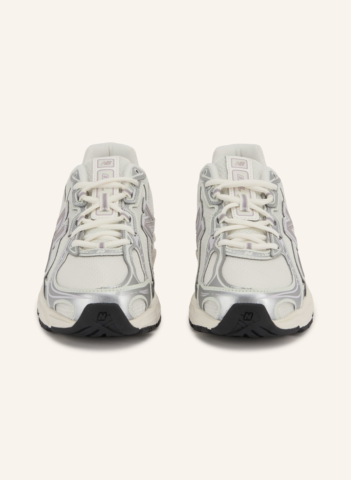 new balance Sneakersy 740: KRÉMOVÁ / STŘÍBRNÁ / SVĚTLE FIALOVÁ