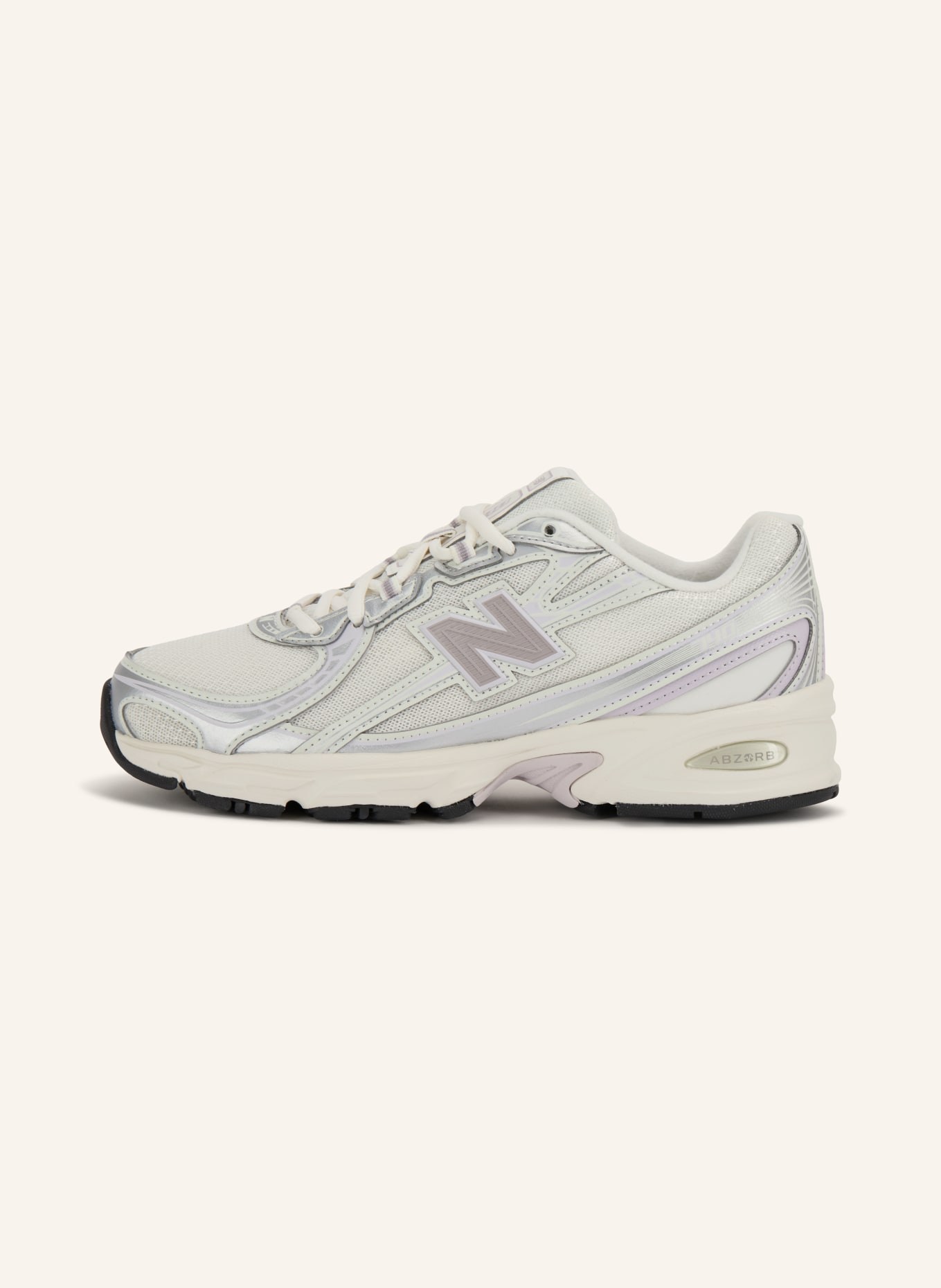 new balance Sneakersy 740: KRÉMOVÁ / STŘÍBRNÁ / SVĚTLE FIALOVÁ