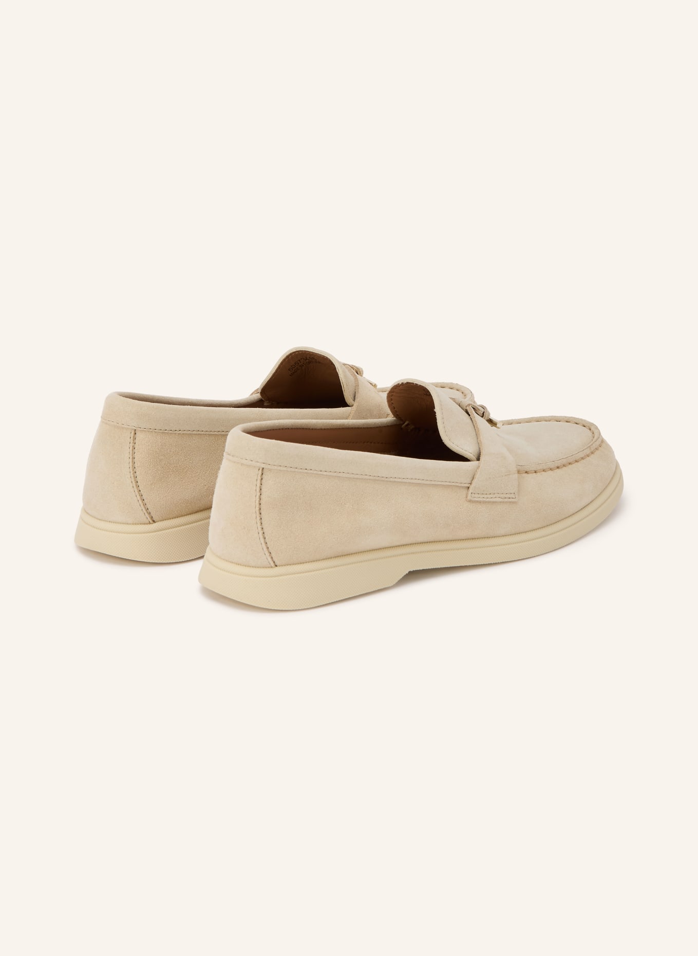 BOSS SIENNE Loafers: ECRU
