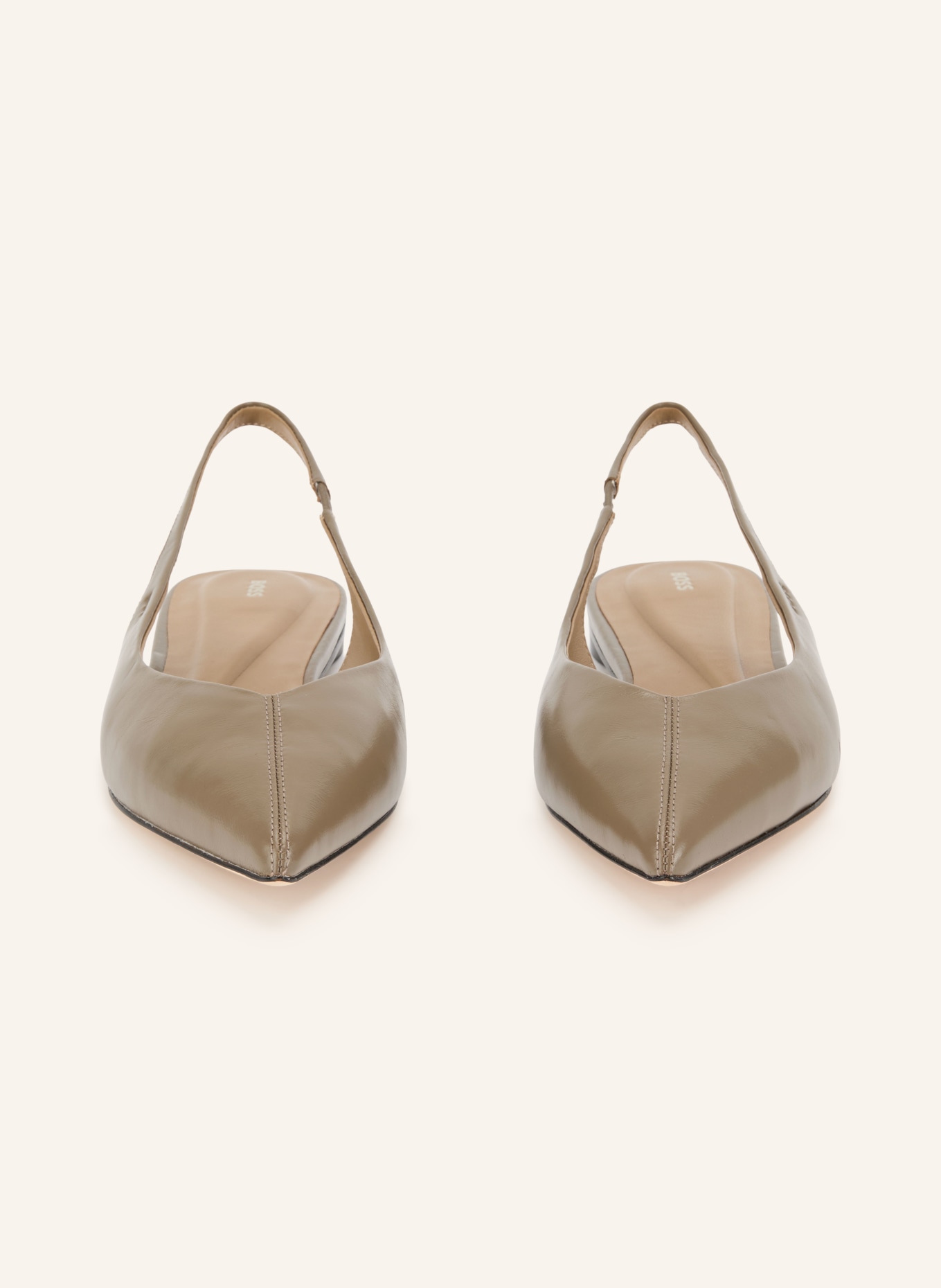 BOSS Slingback-ballerina's MIAH: TAUPE