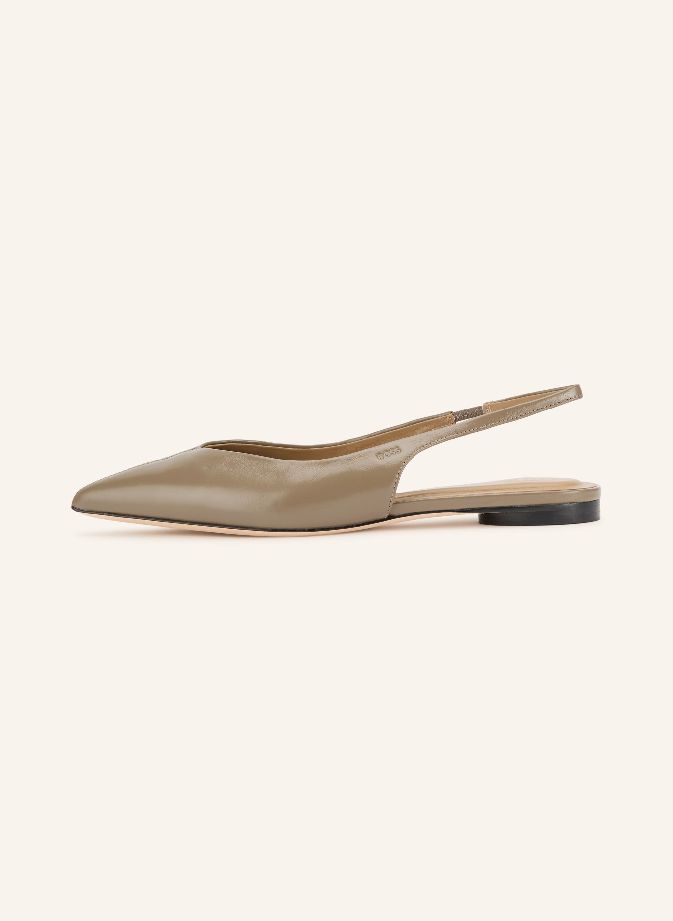 BOSS Slingback-ballerina's MIAH: TAUPE