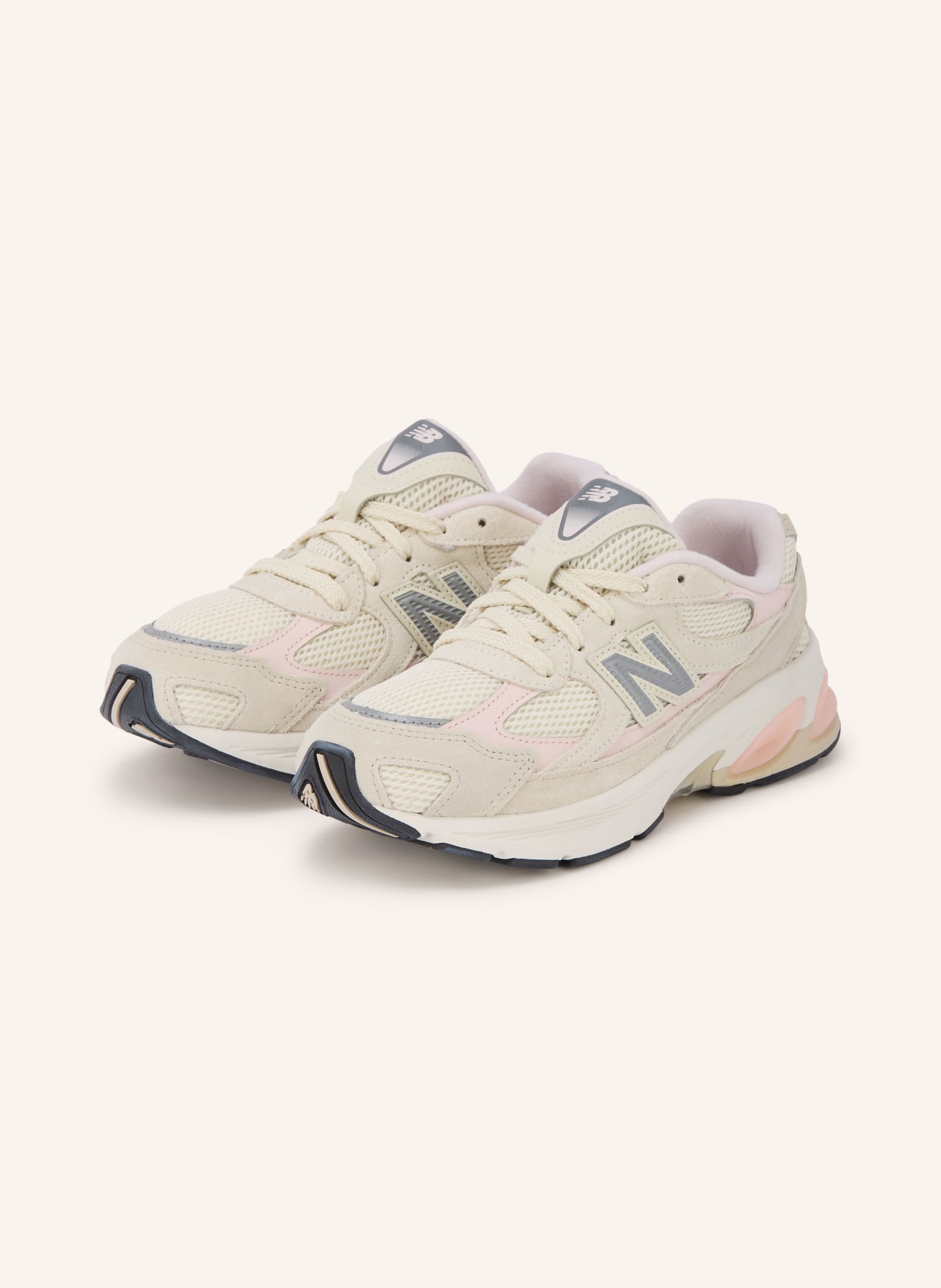 new balance Sneakers 2010: CRÈME / ROSE CLAIR / GRIJS