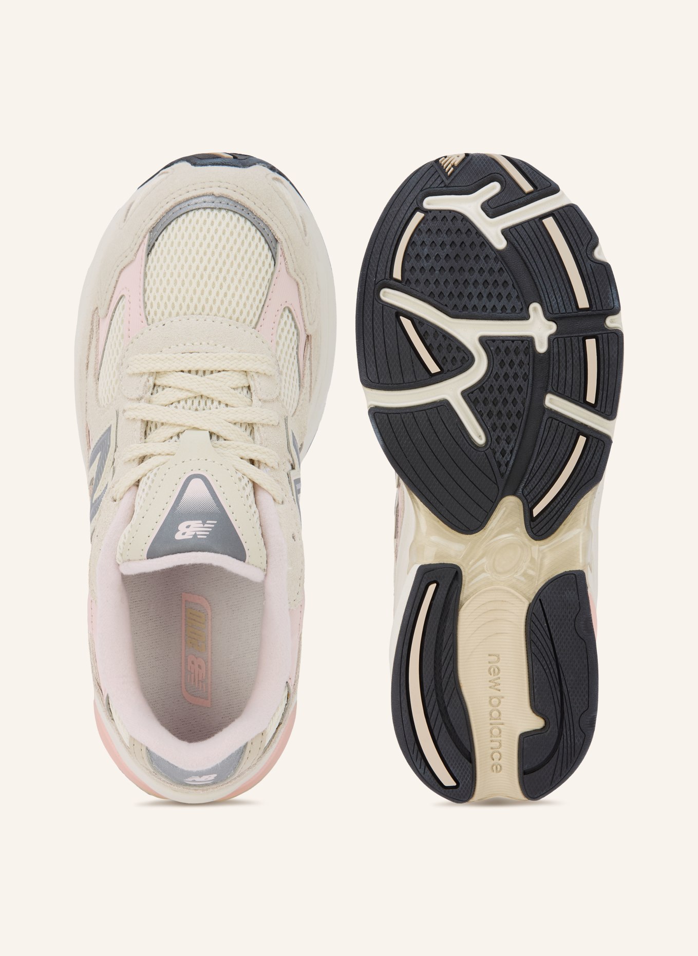 new balance Sneakers 2010: CRÈME / ROSE CLAIR / GRIJS
