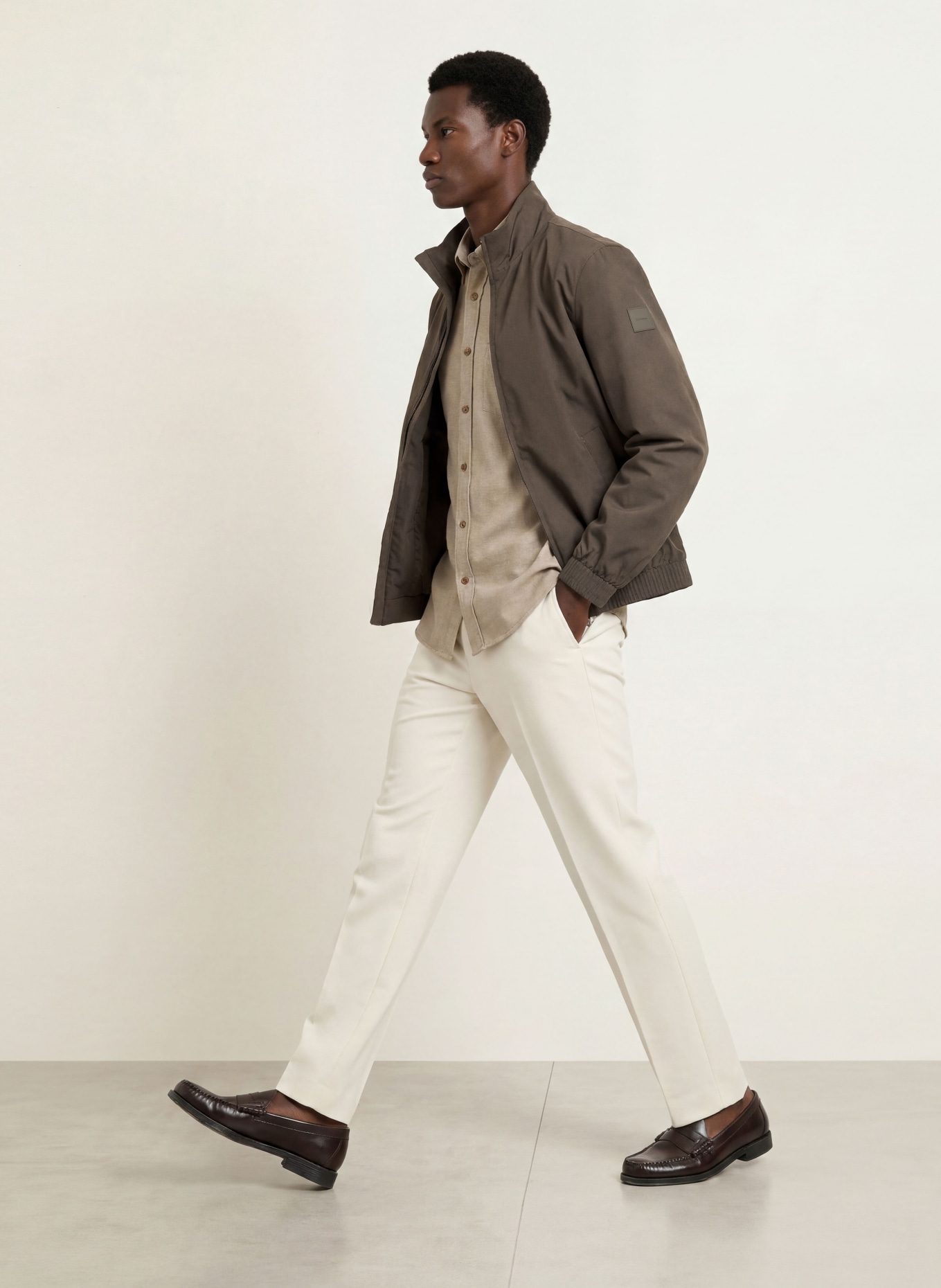 Calvin Klein Blouson: DUNKELGRÜN