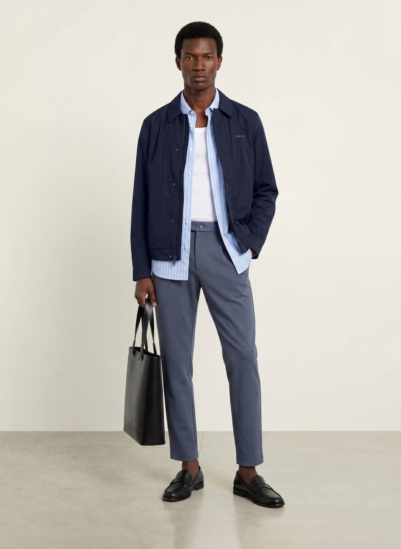 Calvin Klein Bomber jacket: DARK BLUE