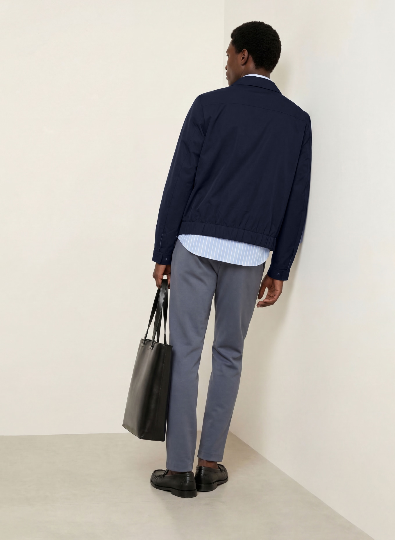 Calvin Klein Bomber jacket: DARK BLUE