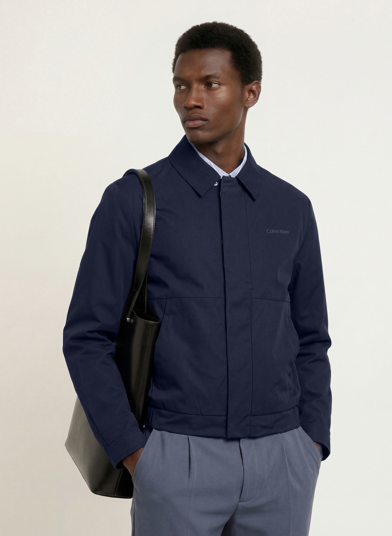Calvin Klein Bomber jacket: DARK BLUE