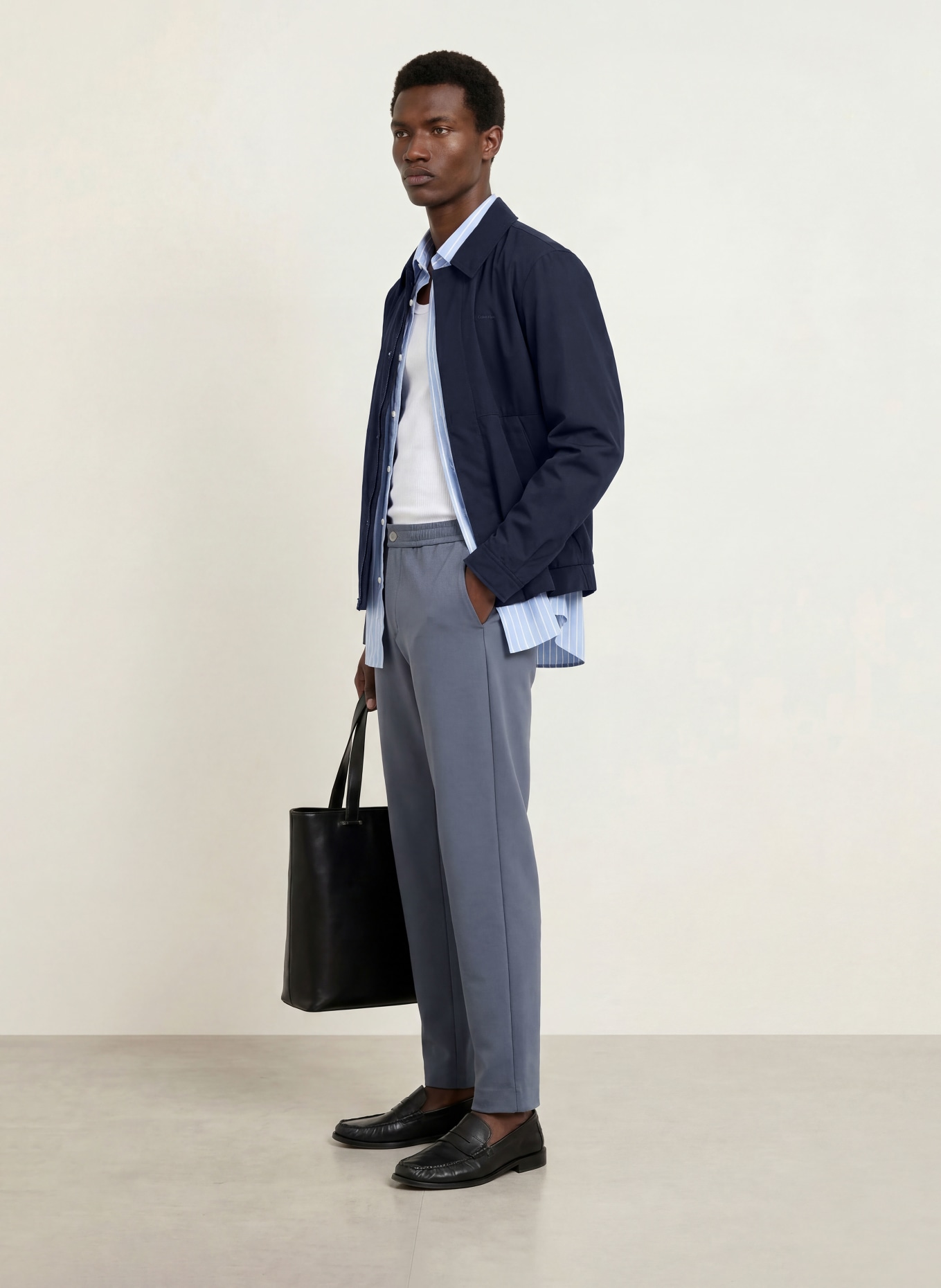 Calvin Klein Bomber jacket: DARK BLUE
