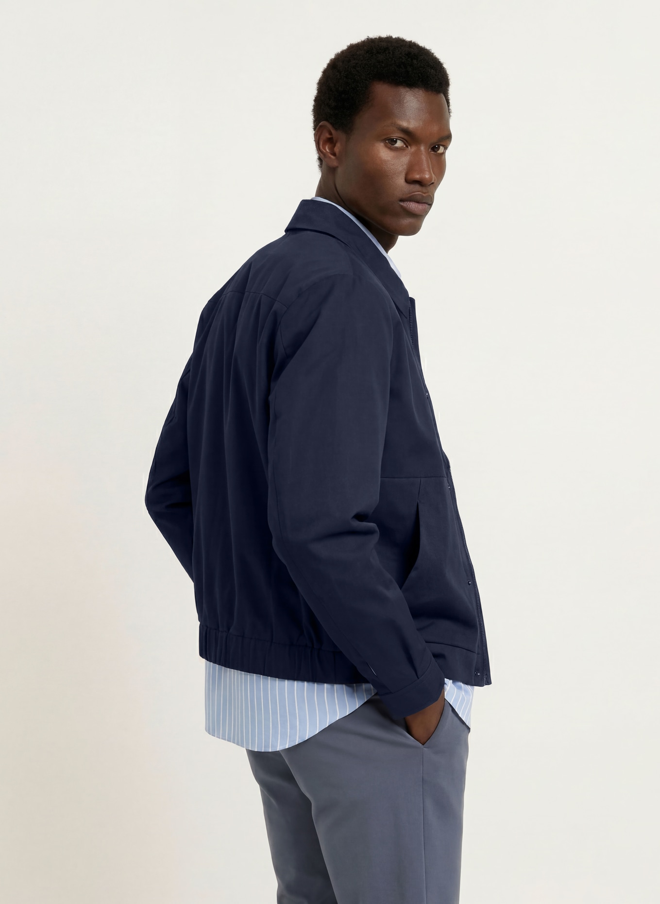 Calvin Klein Bomber jacket: DARK BLUE