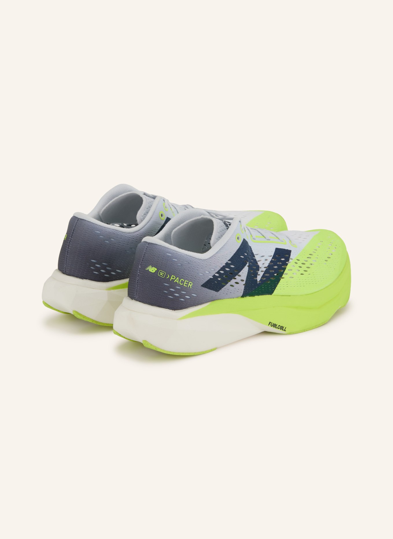 new balance Buty do biegania SUPERCOMP PACER: JASKRAWY ŻÓŁTY / JASNOCZARY / CZARNY