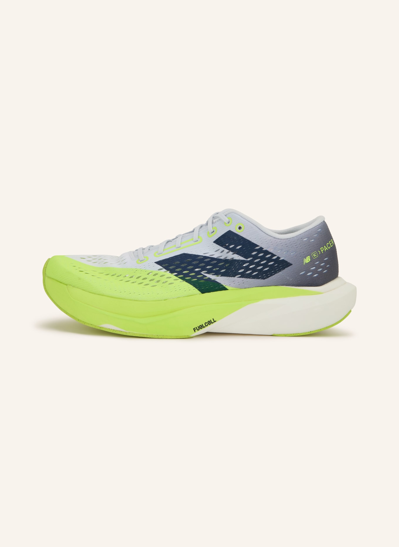 new balance Buty do biegania SUPERCOMP PACER: JASKRAWY ŻÓŁTY / JASNOCZARY / CZARNY